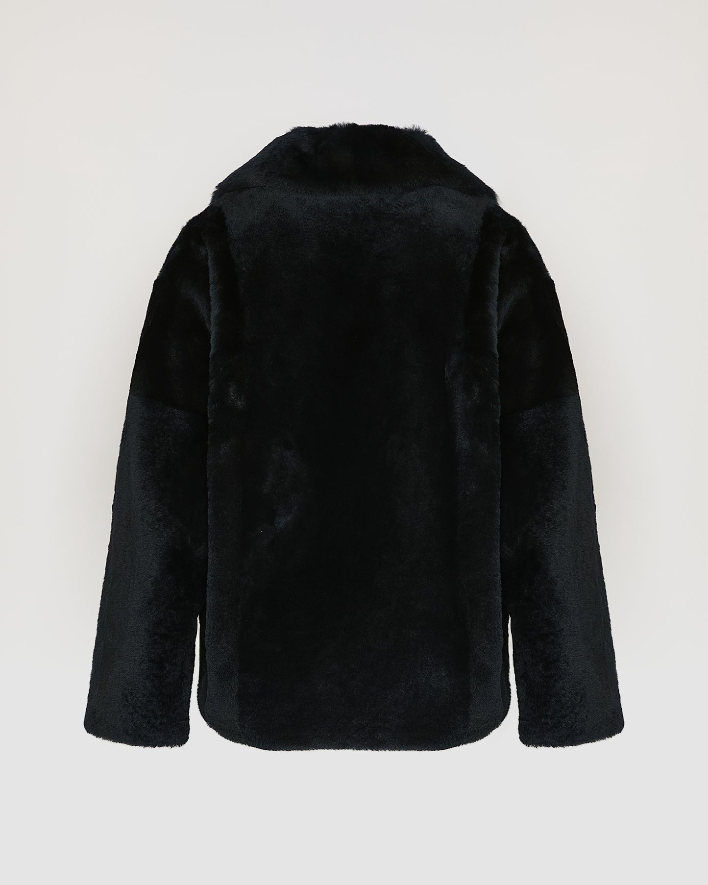 Shearling pea jacket - Yves Salomon