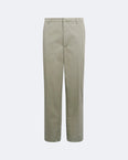 Cotton gabardine trousers
