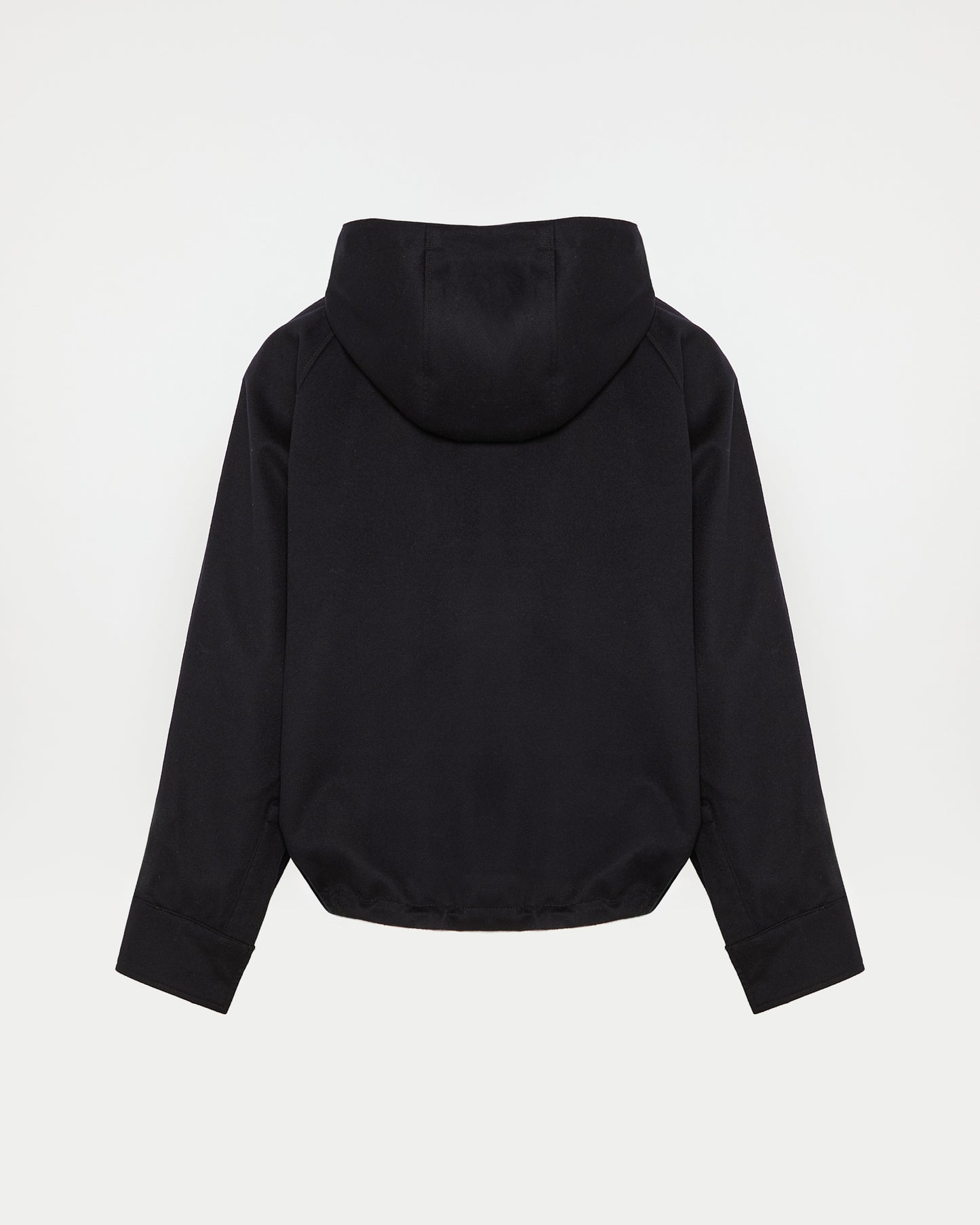 Hooded reversible wool and cashmere blend jacket Loro Piana fabric