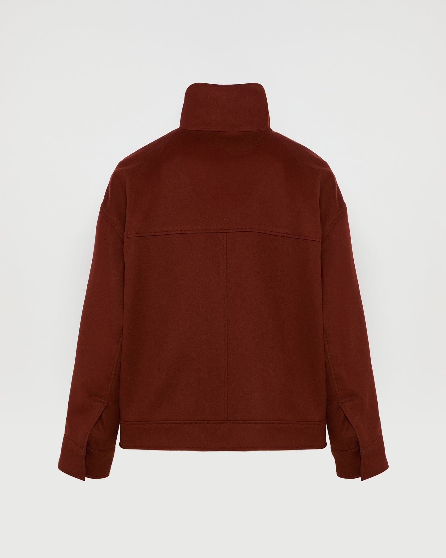 Reversible jacket in Loro Piana fabric & waterproof technical fabric