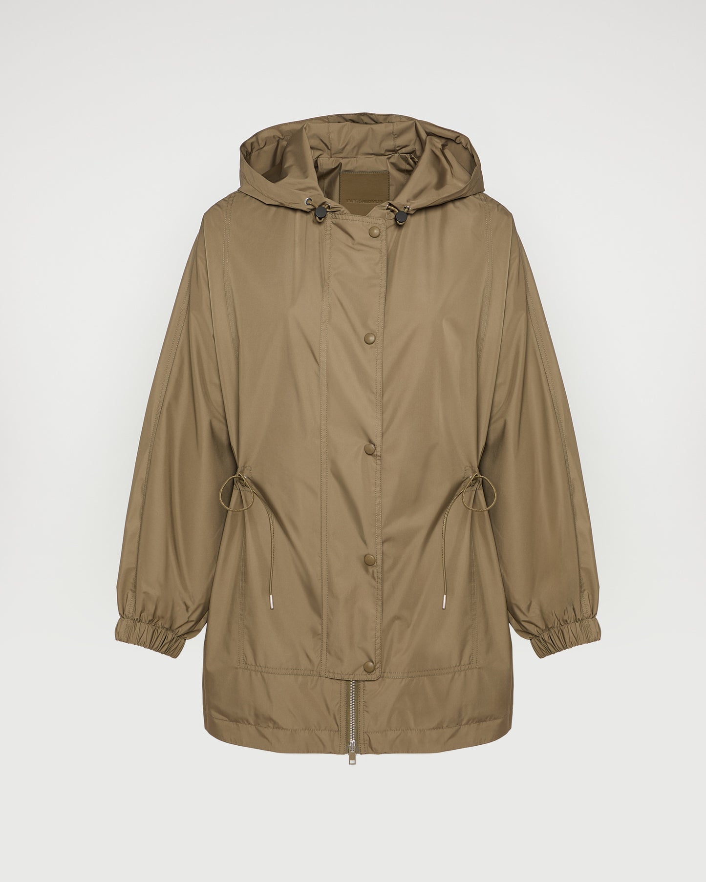 Waterproof technical fabric cape