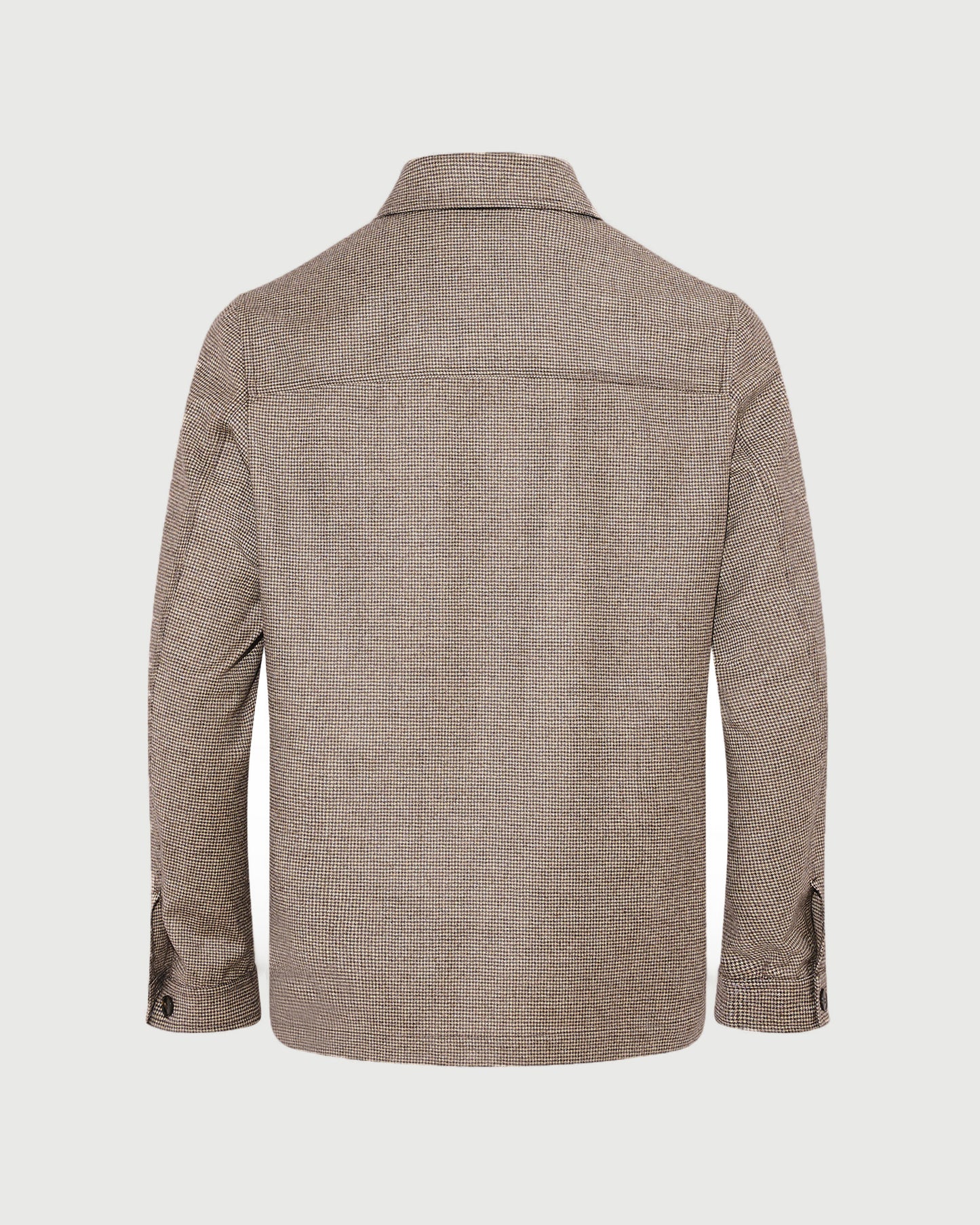 Loro Piana fancy cashmere wool flannel overshirt