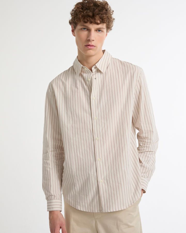 Cotton poplin shirt