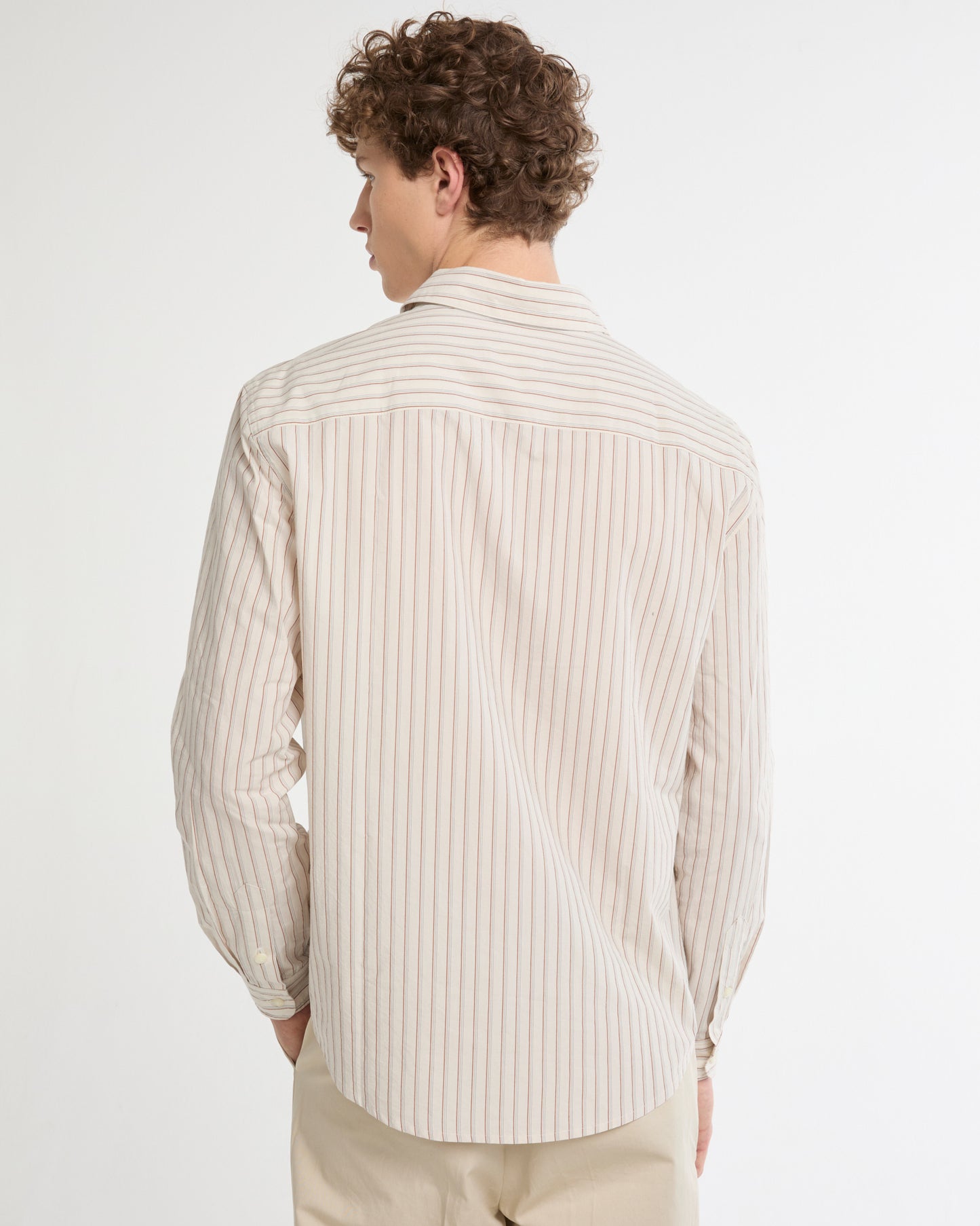 Cotton poplin shirt -Summer sale - Yves Salomon