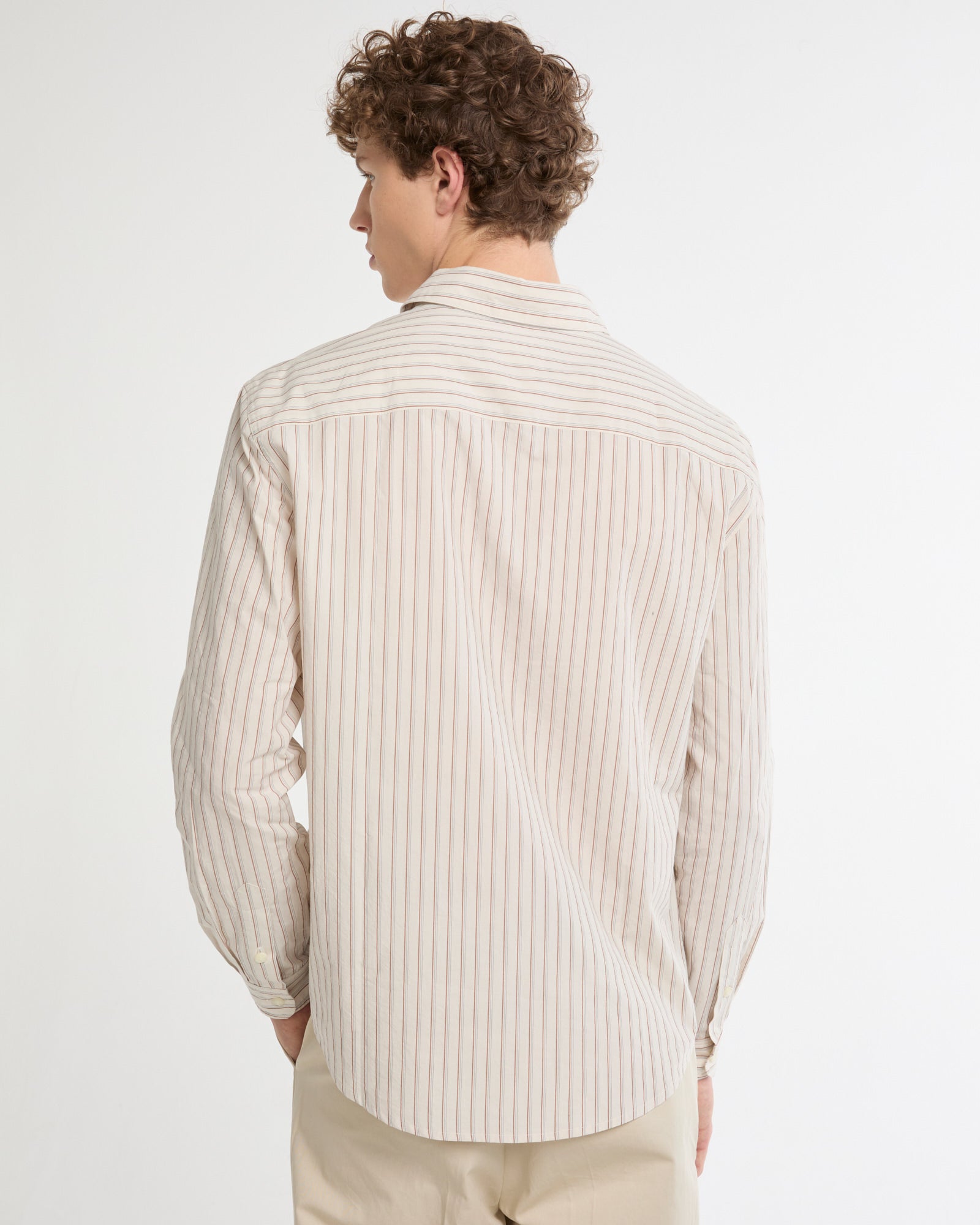 Cotton poplin shirt -Summer sale - Yves Salomon