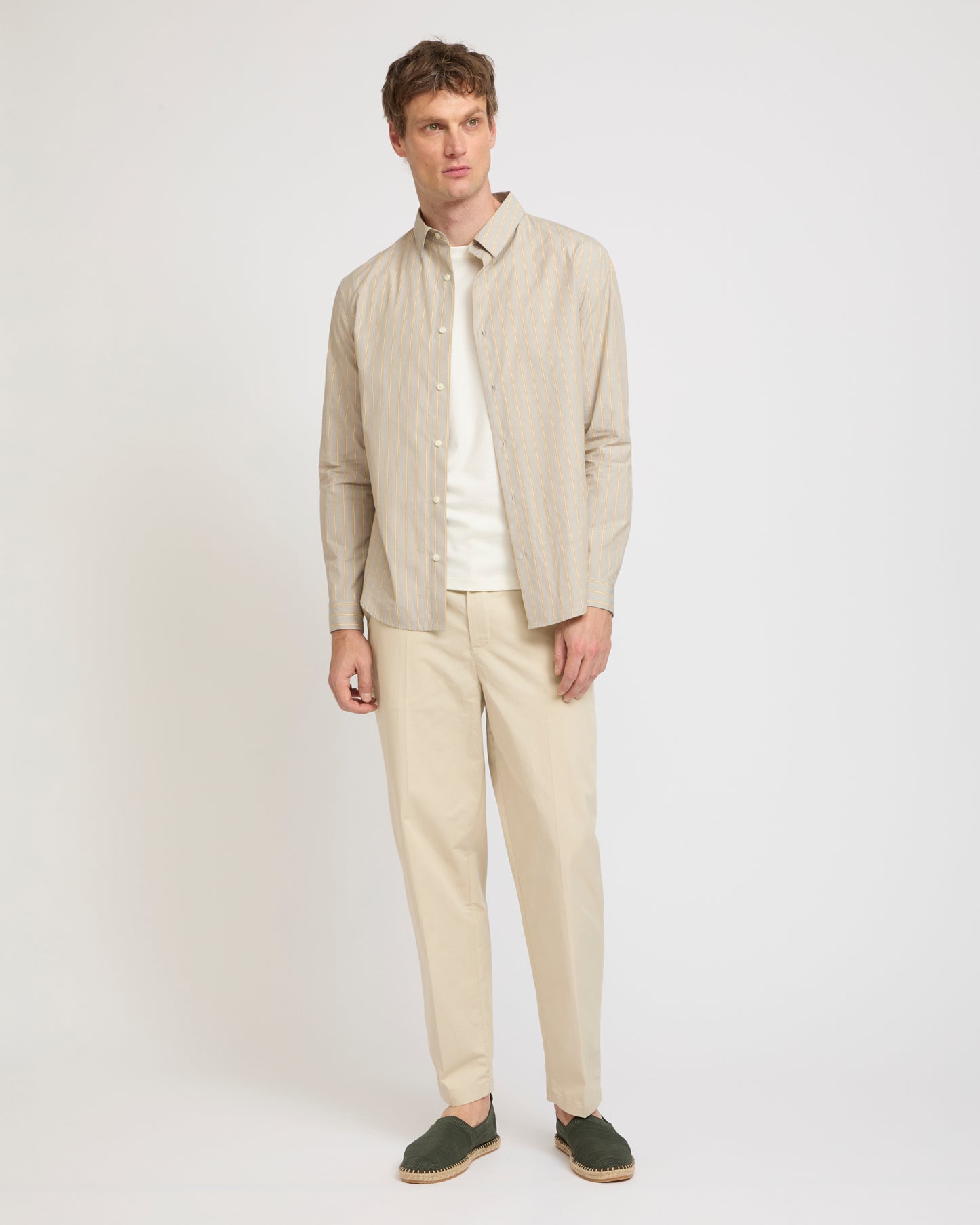 Cotton poplin shirt -Summer sale - Yves Salomon