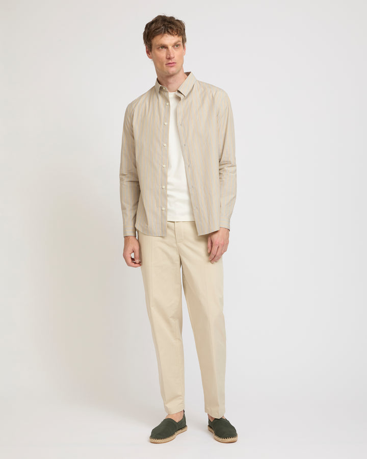 Cotton poplin shirt -Summer sale - Yves Salomon
