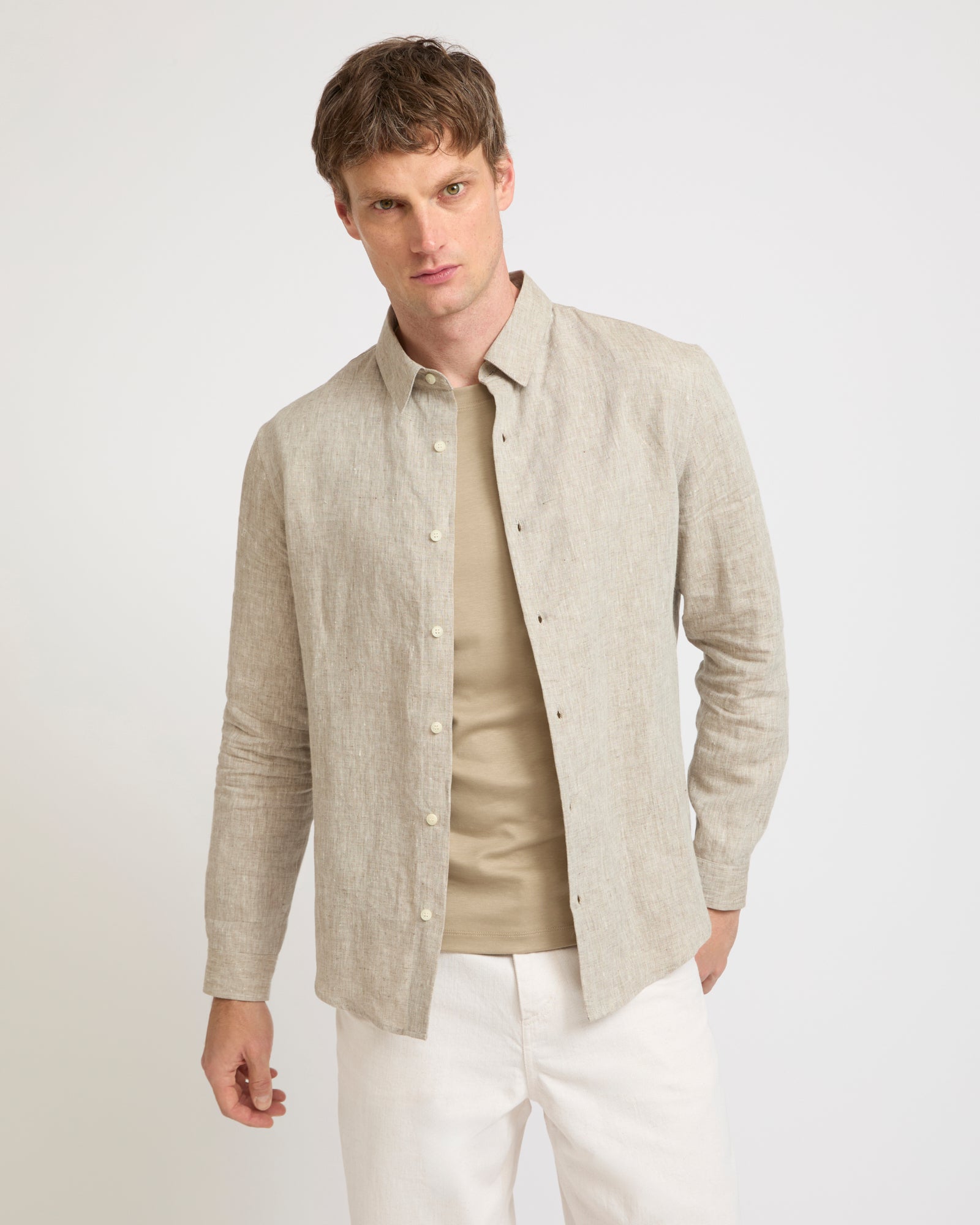 Linen shirt -Summer sale - Yves Salomon
