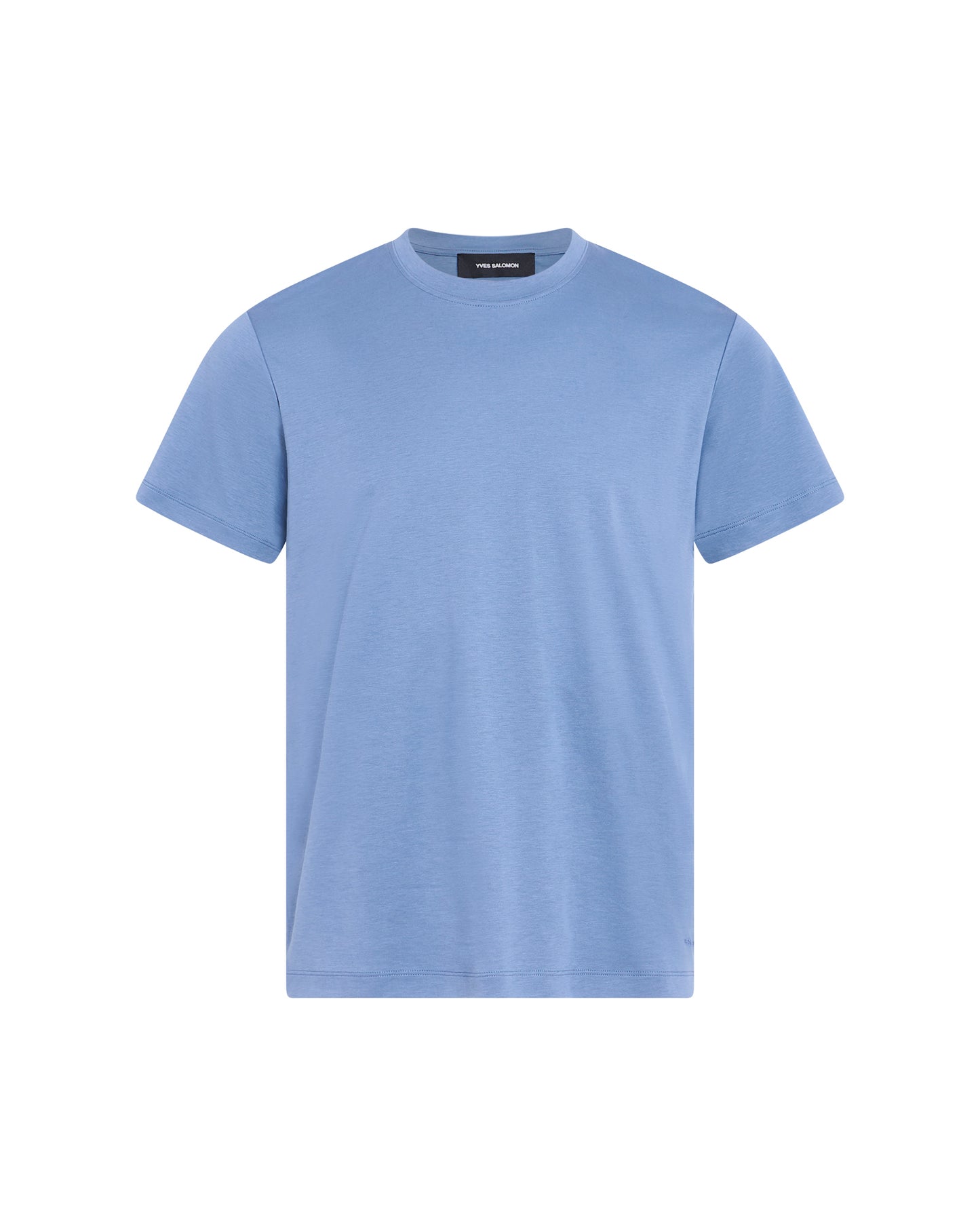 Cotton-silk interlock T-shirt