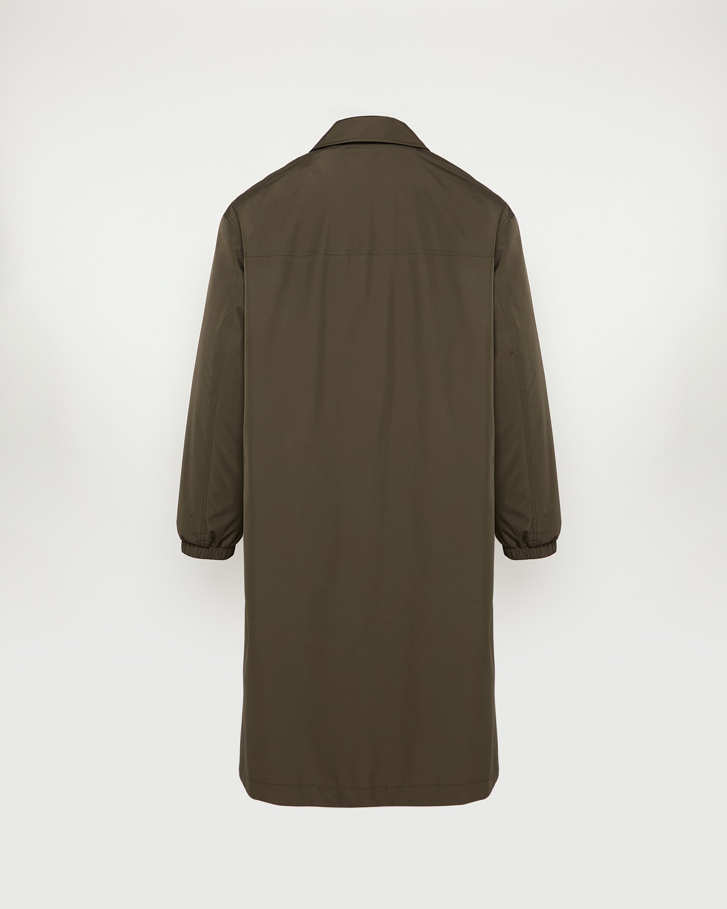 Waterproof technical fabric coat