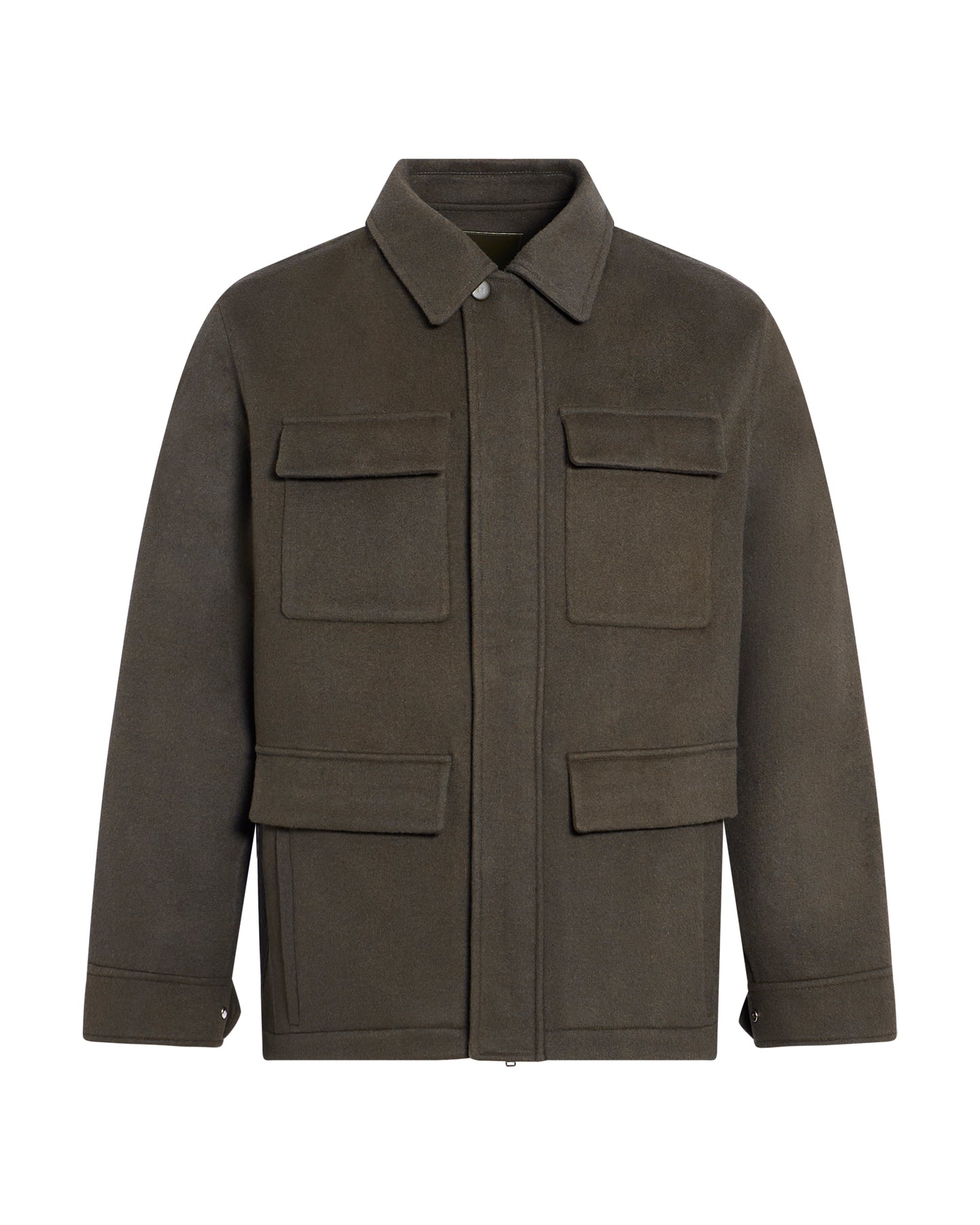 Double-sided cashmere jacket