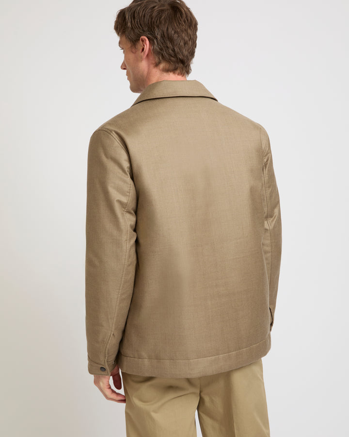 Loro Piana storm system fabric overshirt