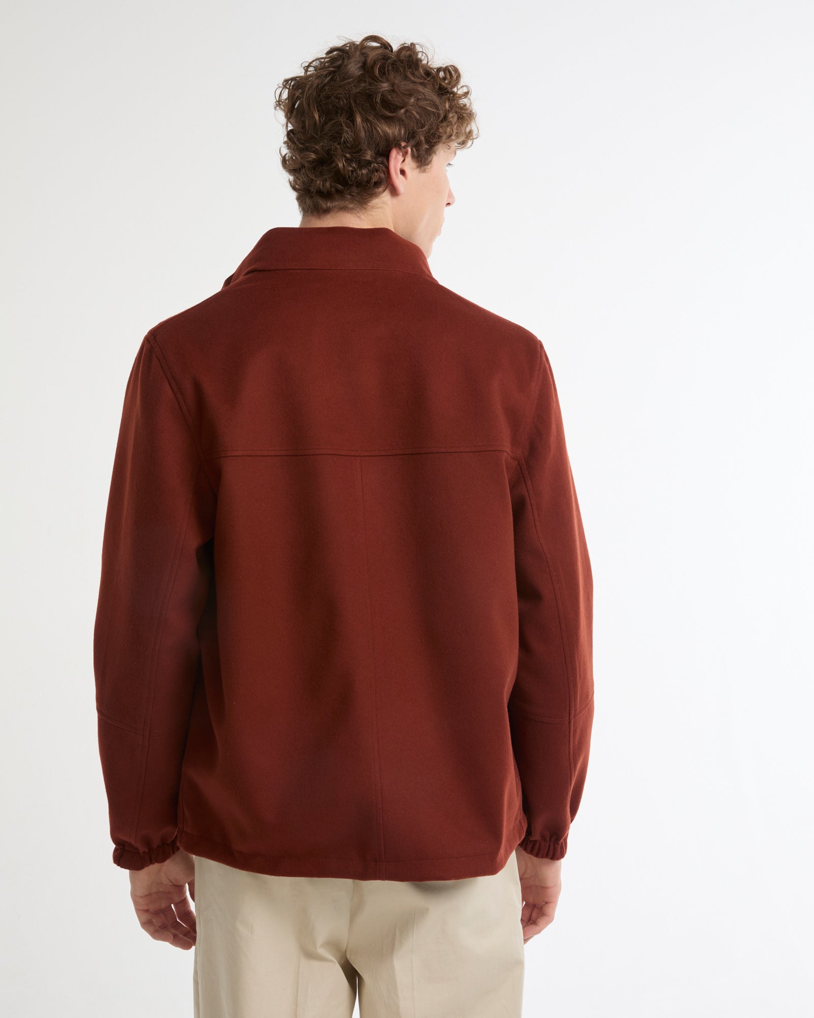 Reversible jacket in cashmere blend and technical fabric -Summer sale - Yves Salomon