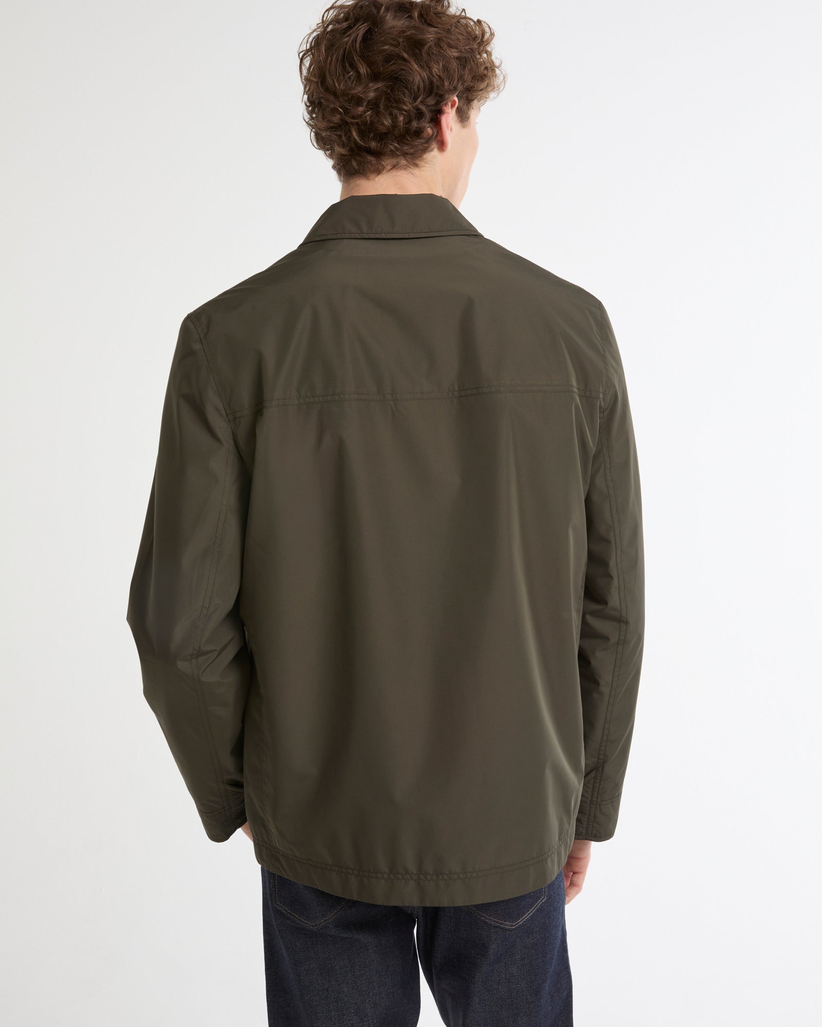 Waterproof technical fabric safari jacket -Summer sale - Yves Salomon