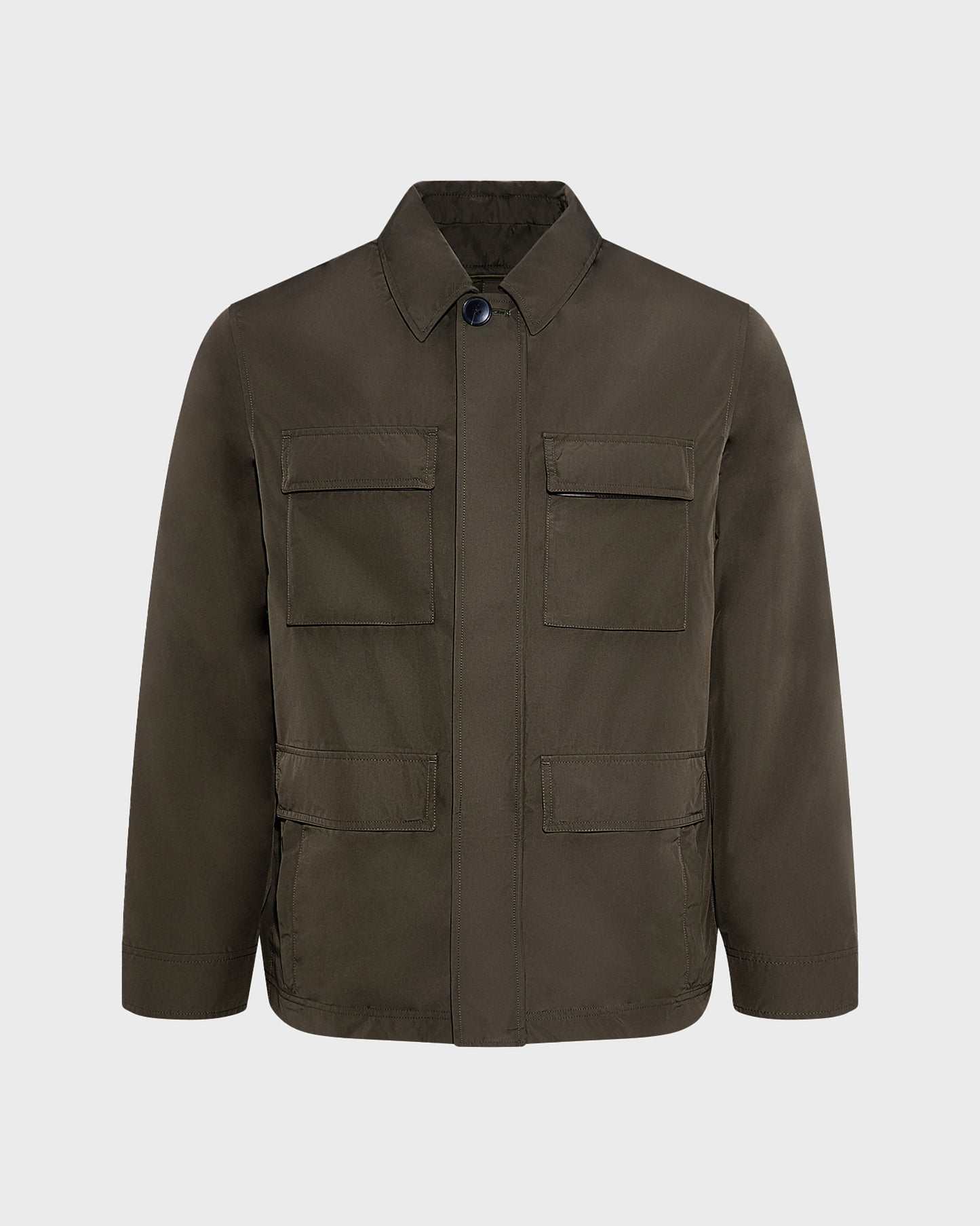 Waterproof technical fabric safari jacket -Summer sale - Yves Salomon