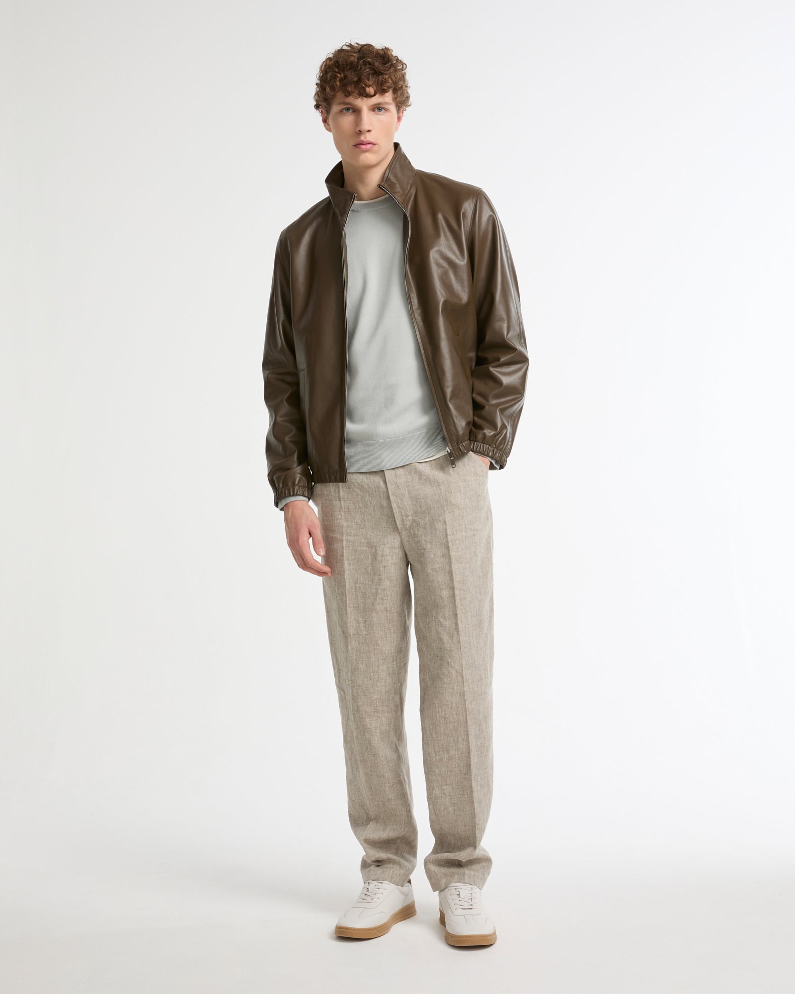Men's Leather & Suede — Lambskin Nappa & Exceptional Suede | Yves