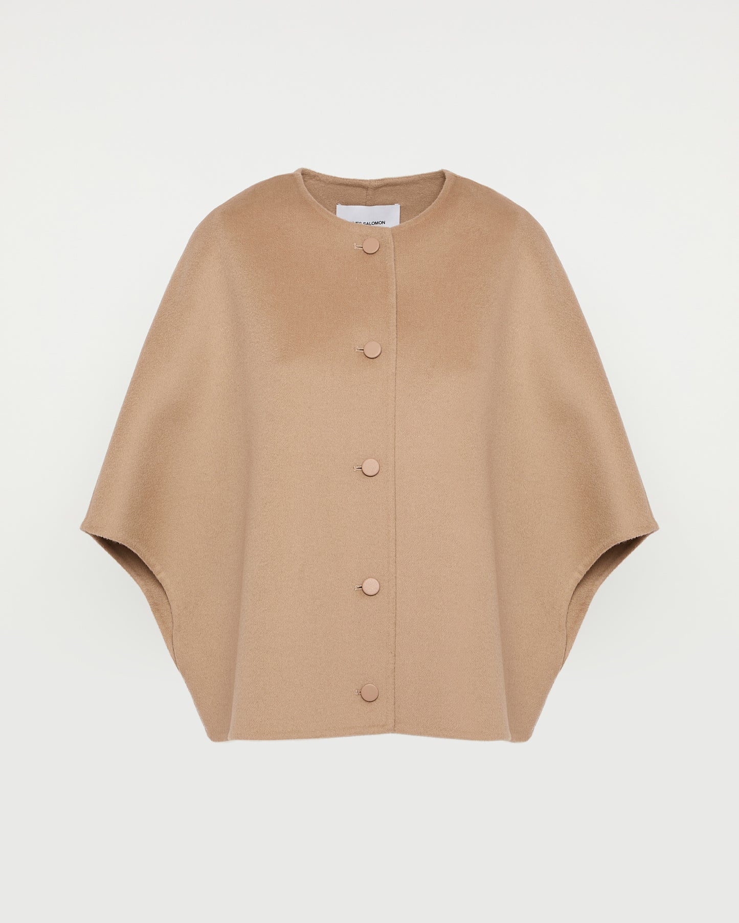 Double-sided cashmere blend jacket