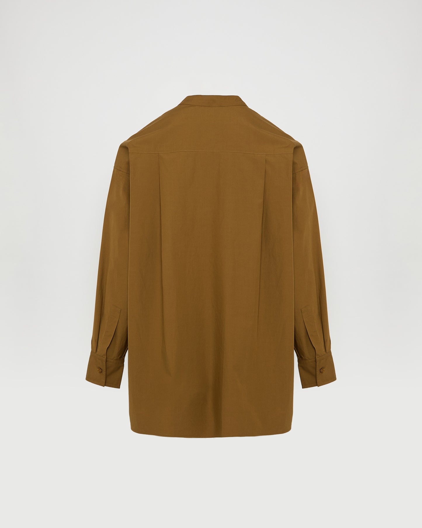 Long sleeve poplin shirt