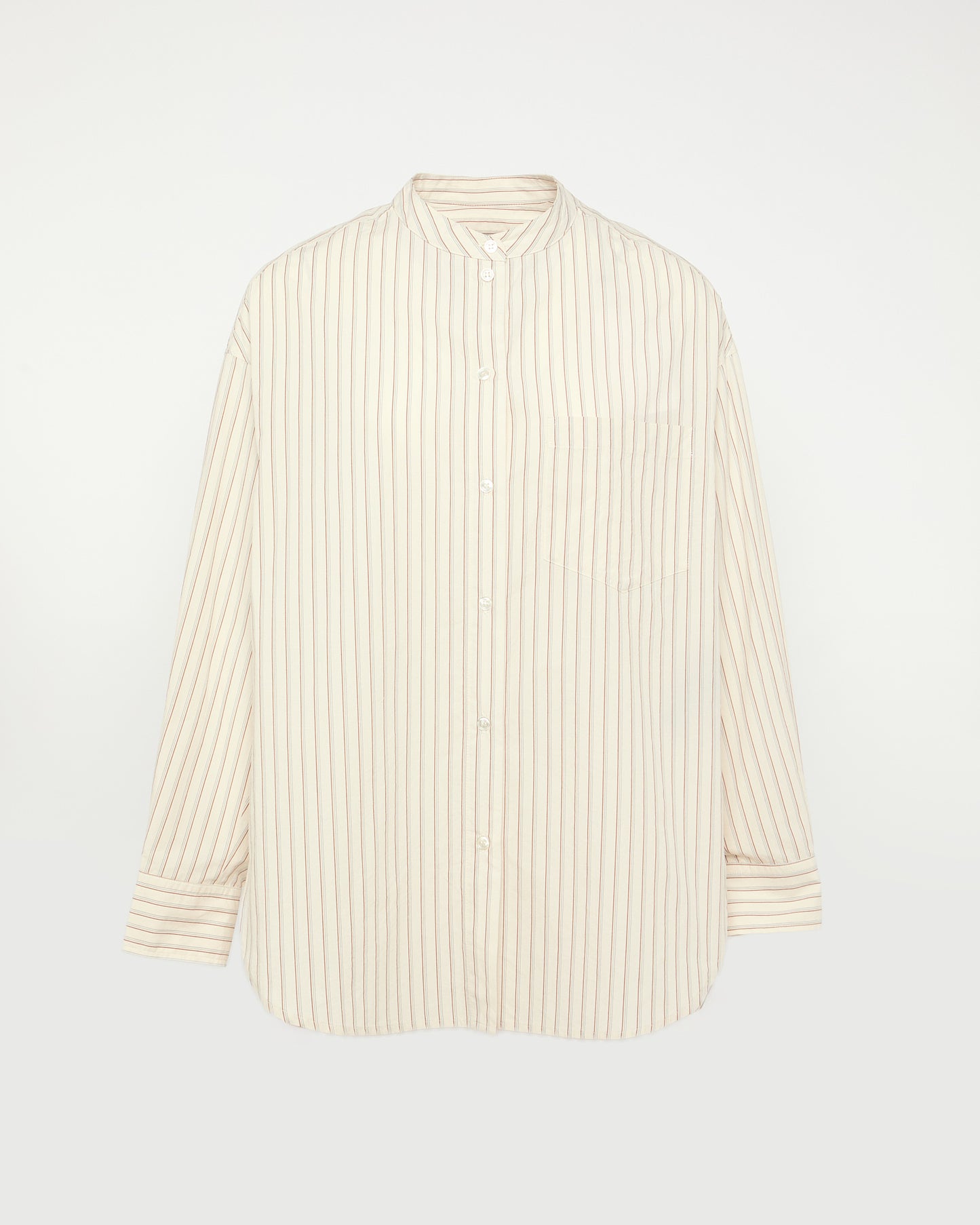 Long sleeve poplin shirt