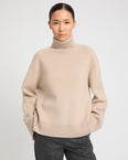 Polo-neck sweater