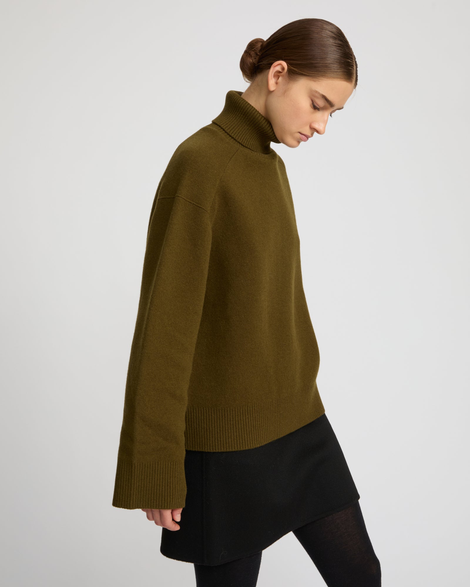 Polo-neck sweater - Yves Salomon