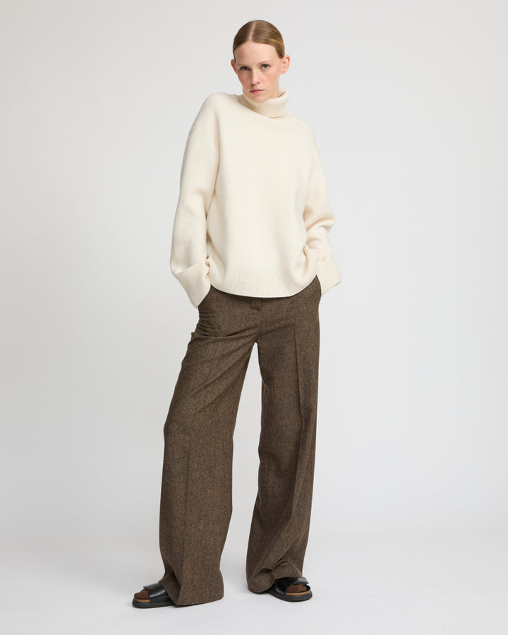 Polo-neck sweater - Yves Salomon