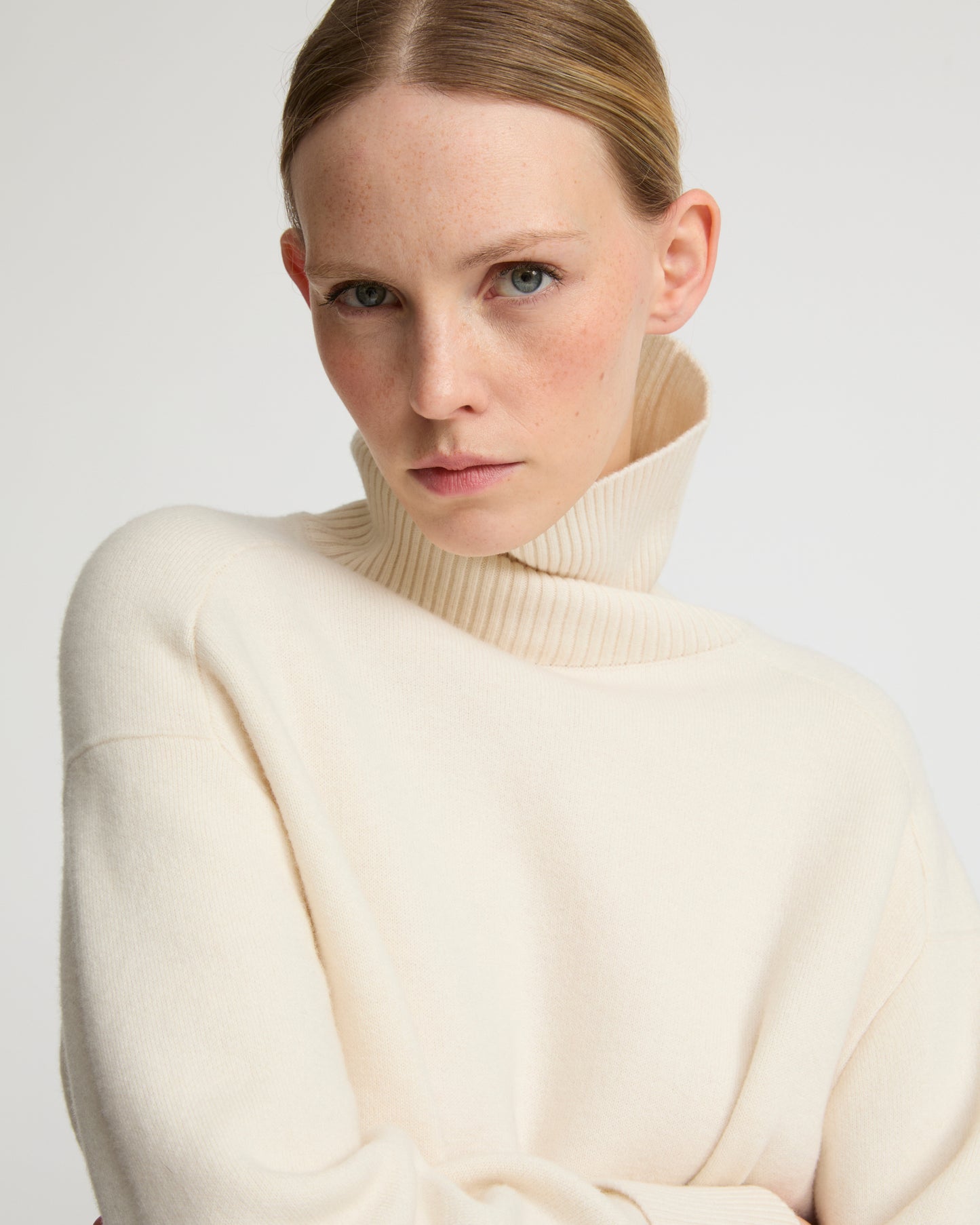 Polo-neck sweater - Yves Salomon