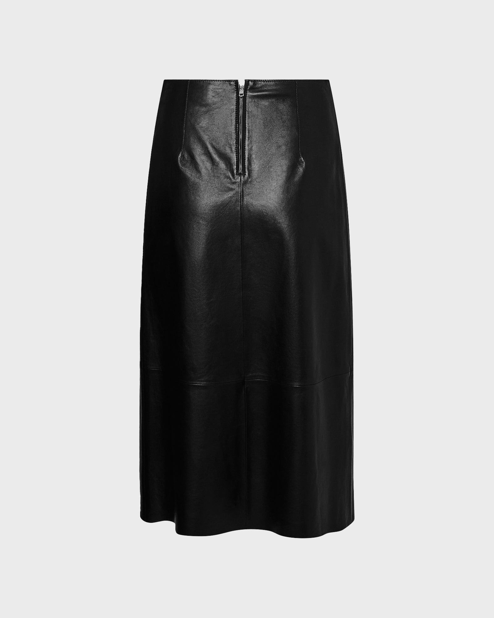 Leather fringe wrap skirt -Summer sale - Yves Salomon