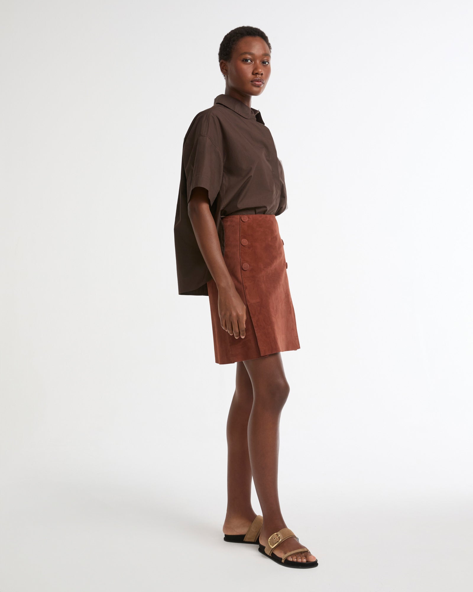 Women's Suede - Yves Salomon – Yves Salomon US