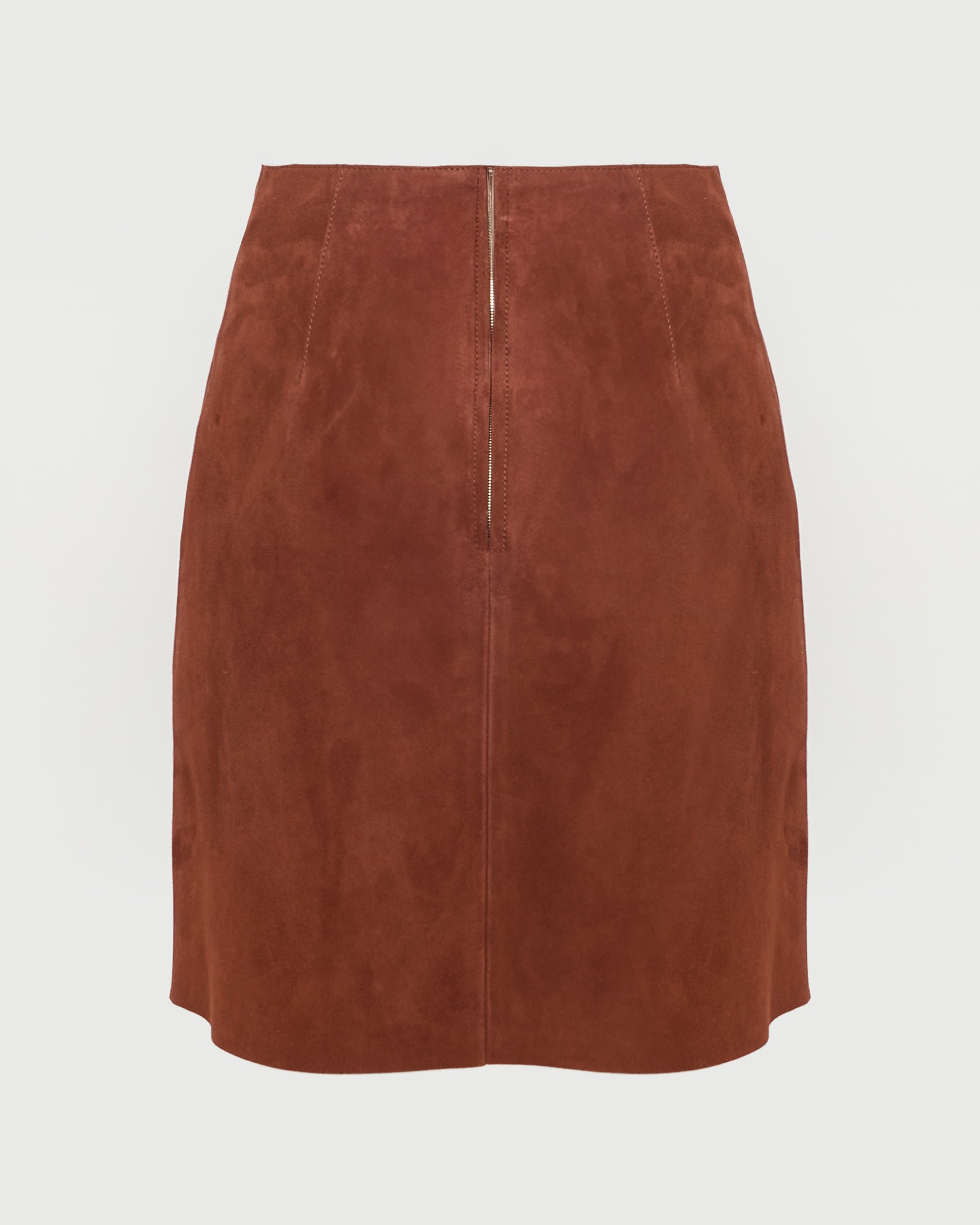 Double-sided lambskin mini skirt -Summer sale - Yves Salomon