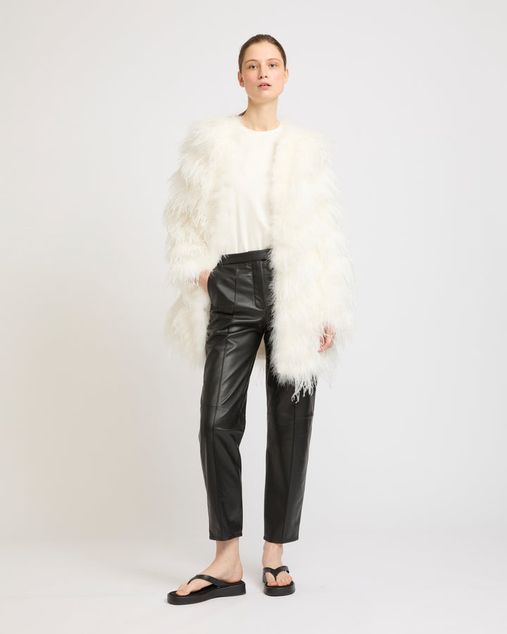 Ostrich Feather Coat