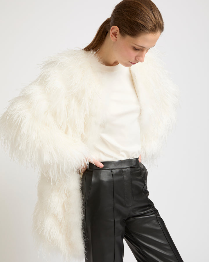 Ostrich Feather Coat