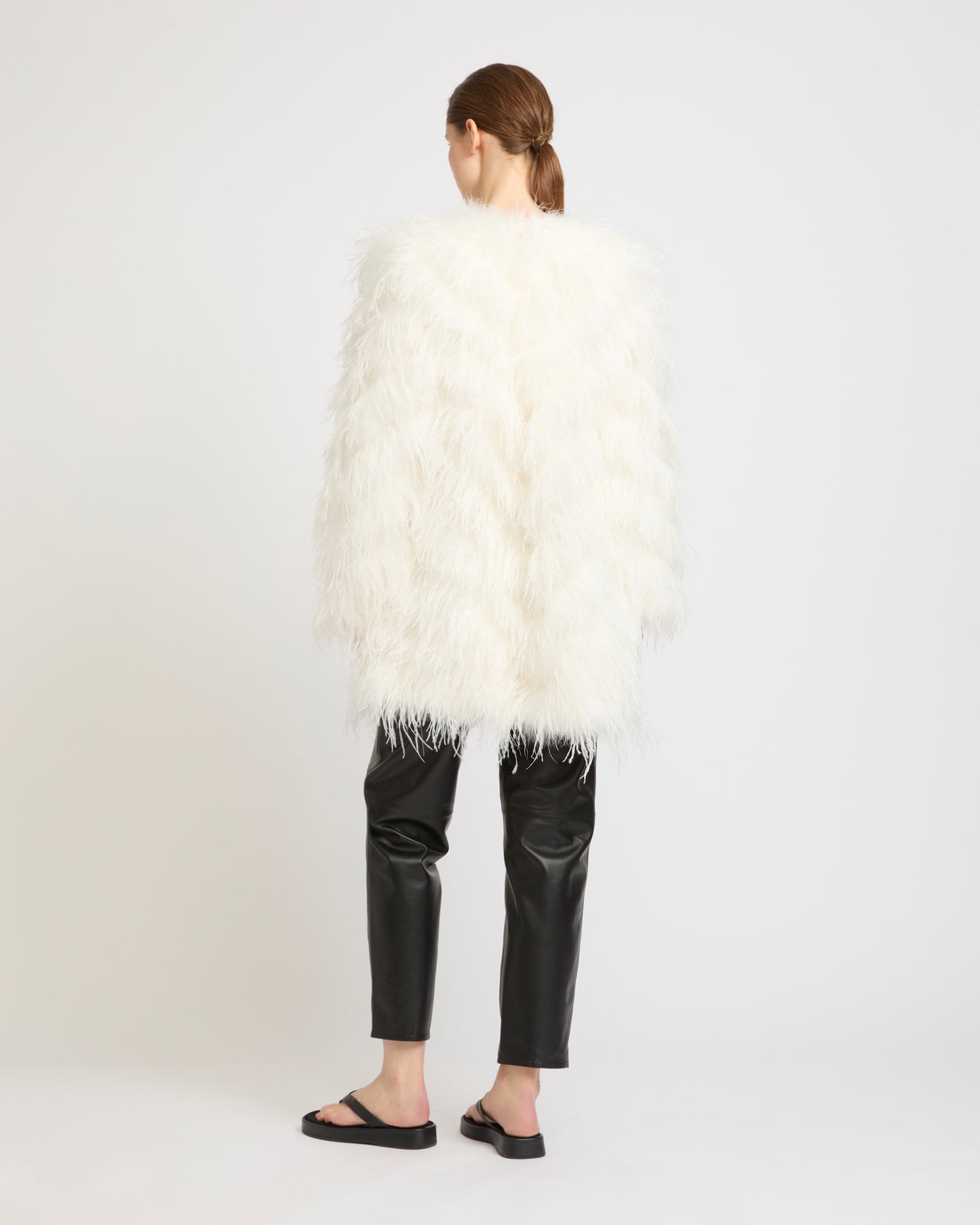 Ostrich Feather Coat