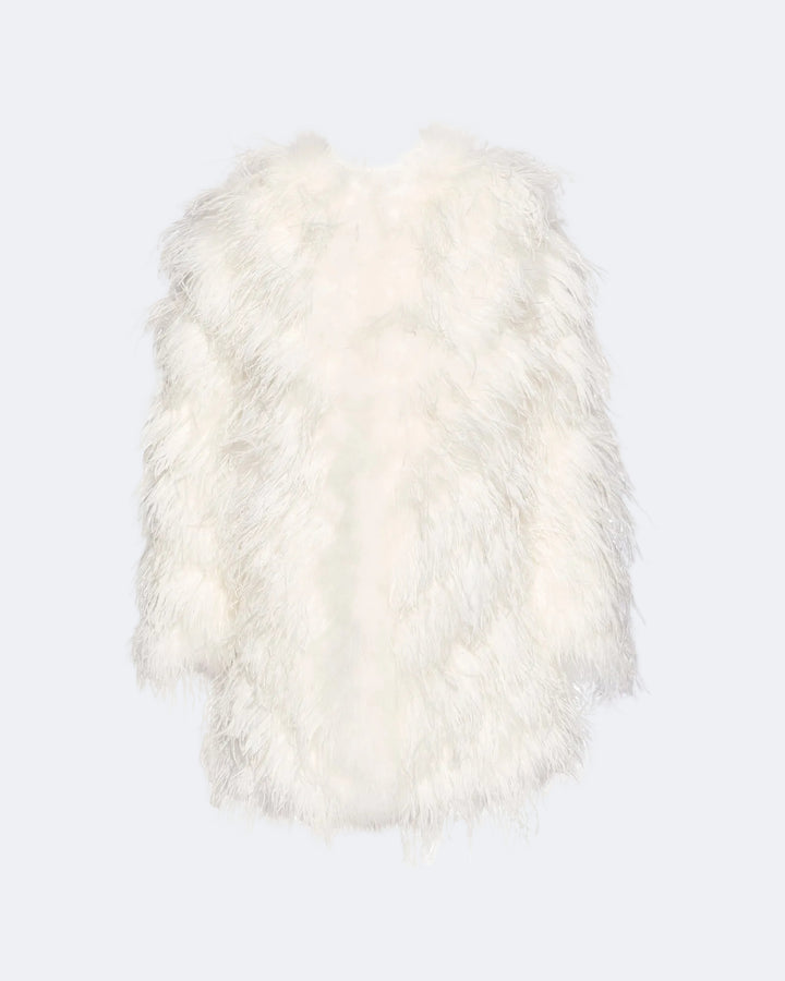 Ostrich Feather Coat