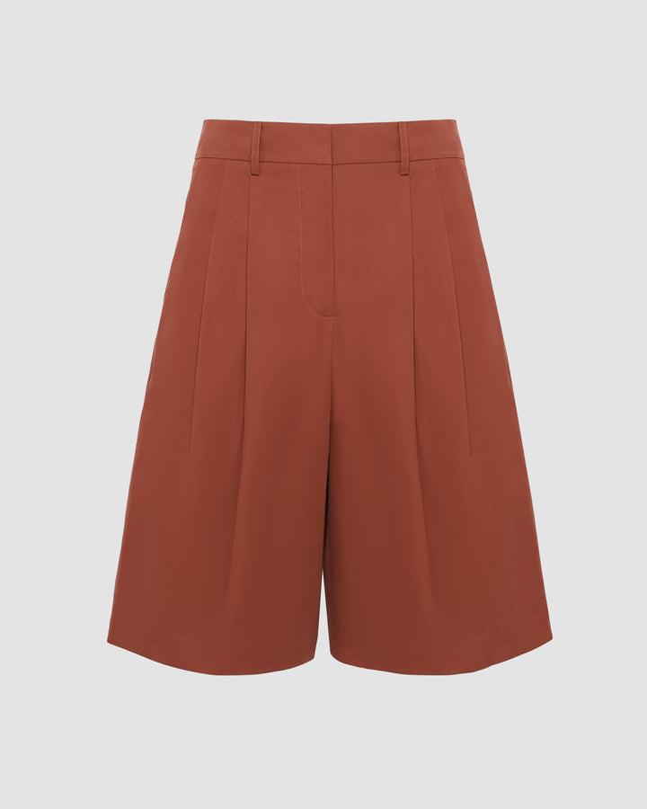 Cotton Bermuda shorts