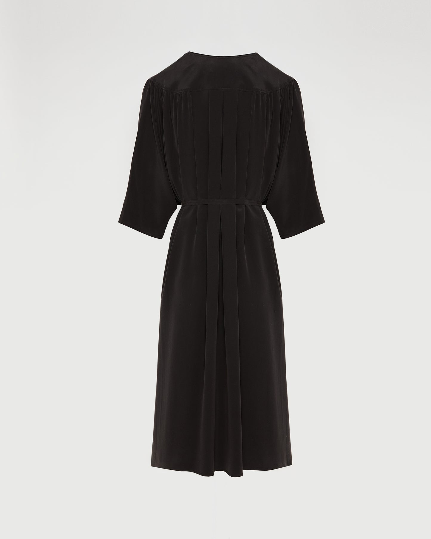 Light silk crepe dress