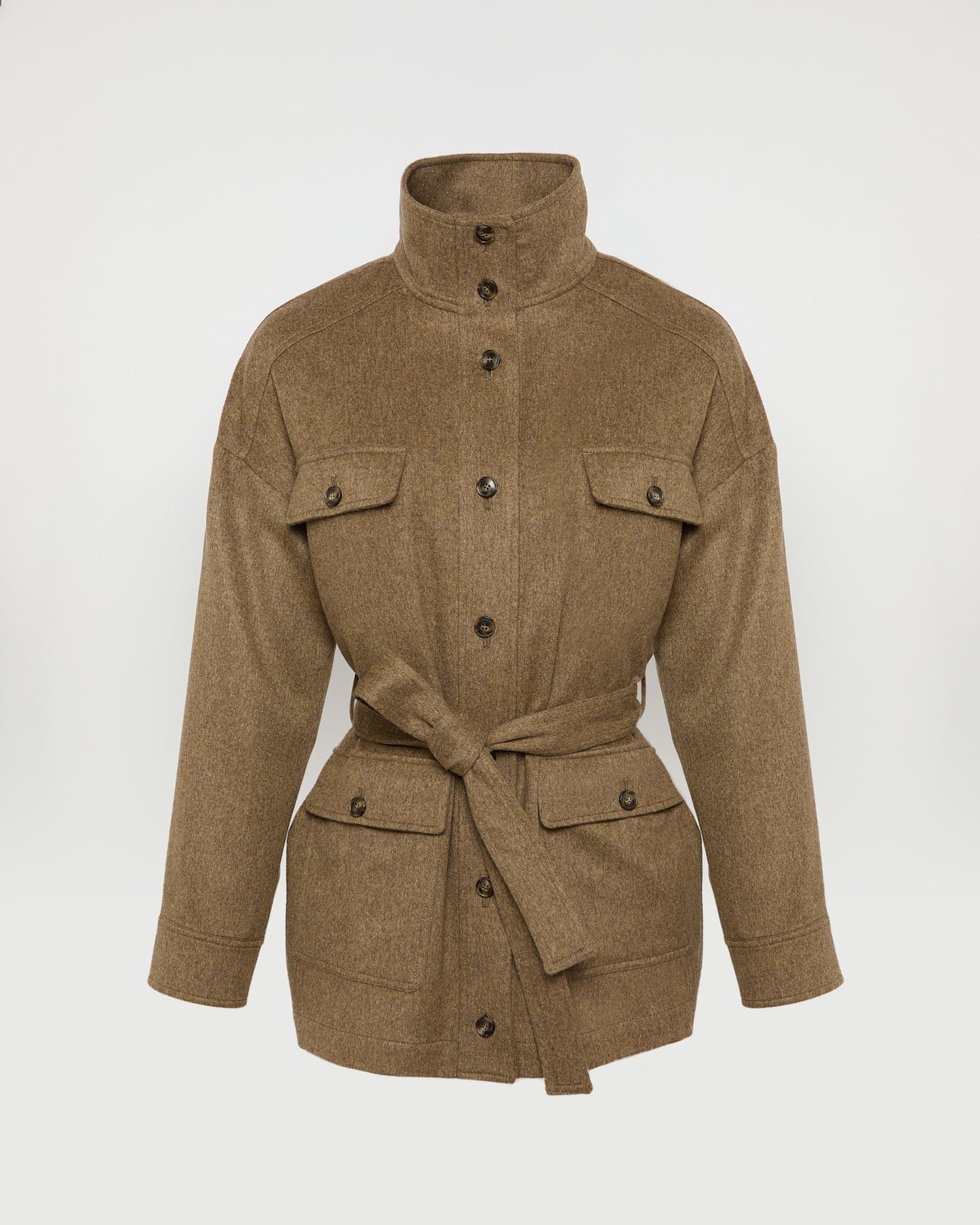 Cashmere safari jacket