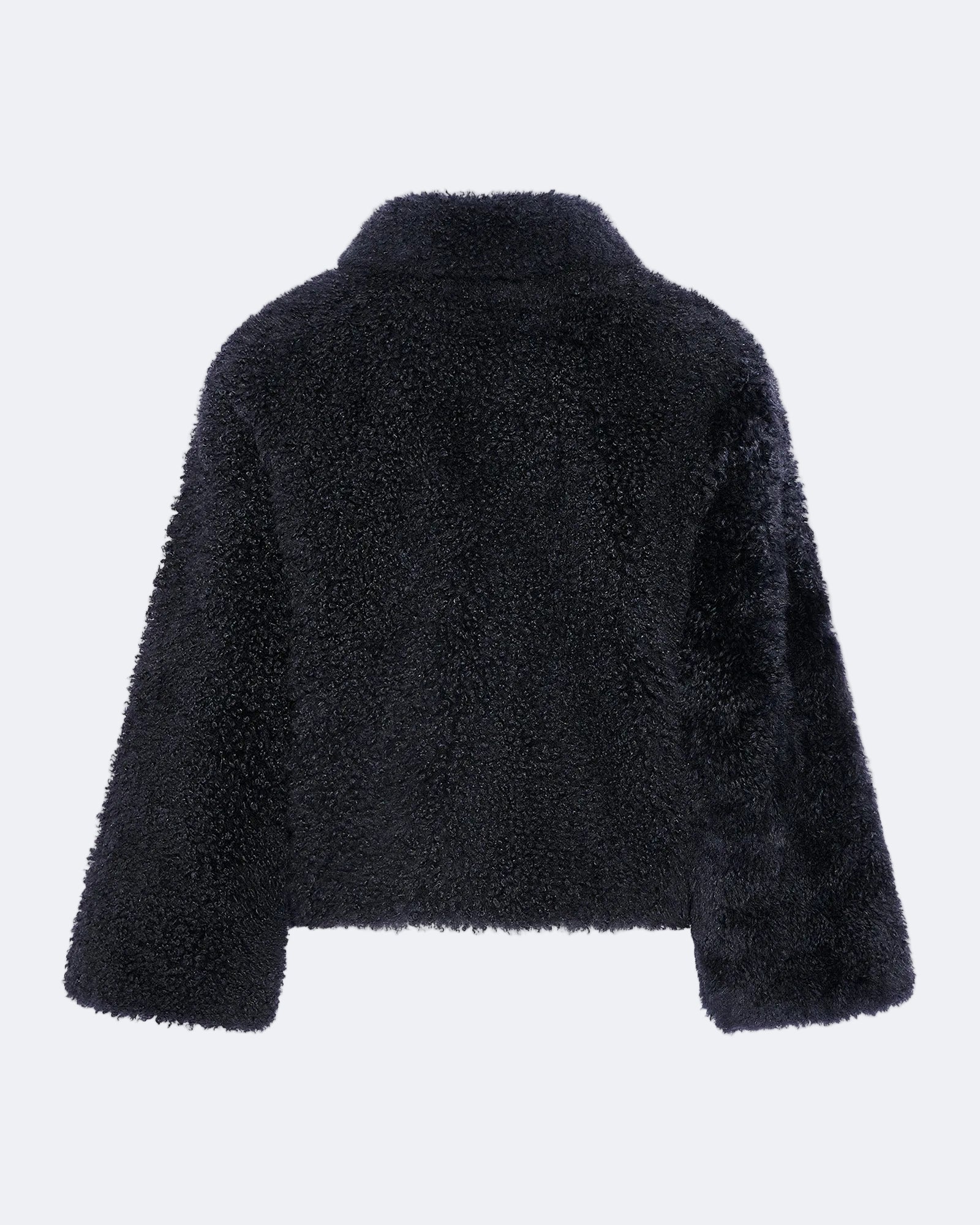 Cashmere-blend and lambskin peacoat jacket -Summer sale - Yves Salomon