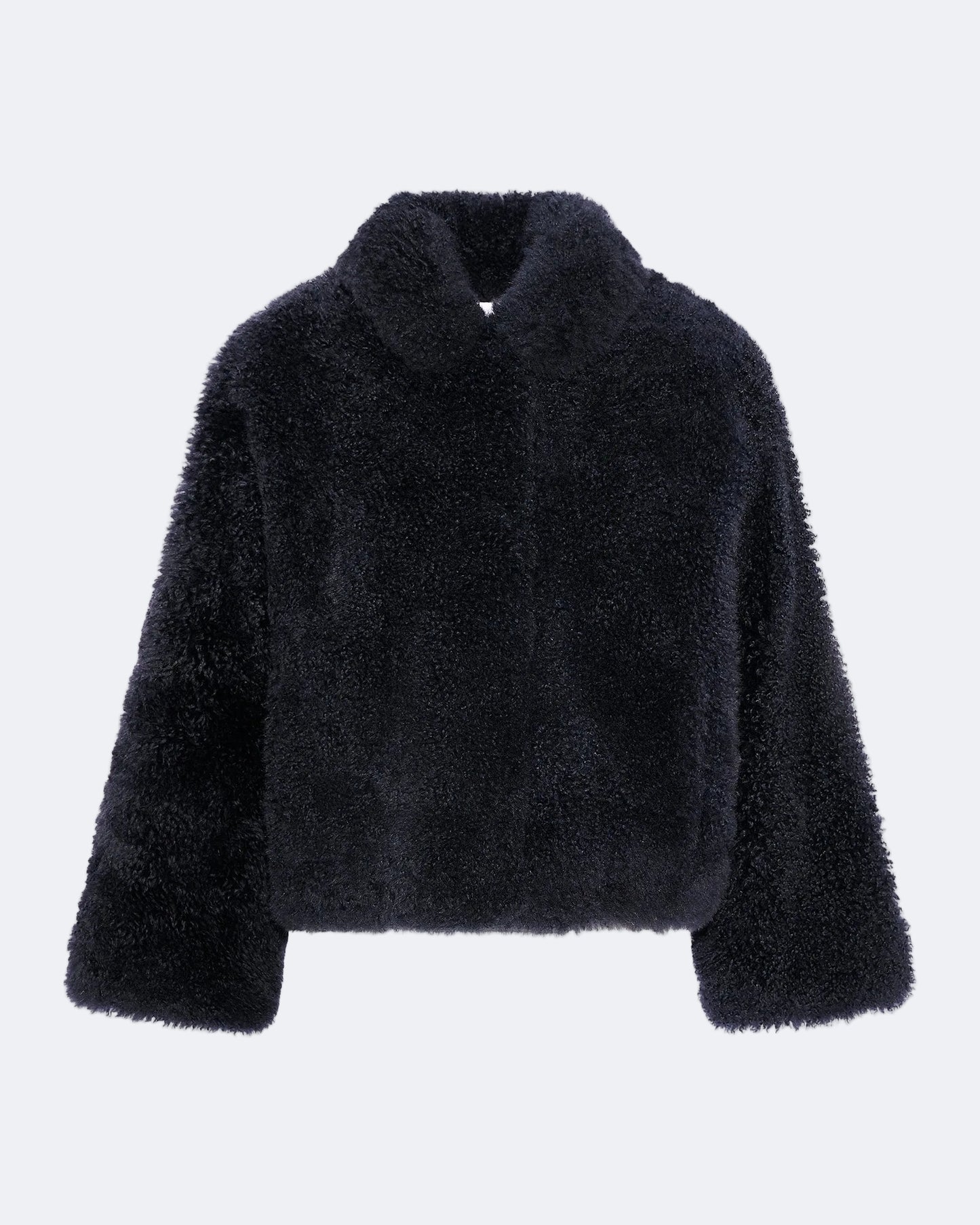 Cashmere-blend and lambskin peacoat jacket -Summer sale - Yves Salomon