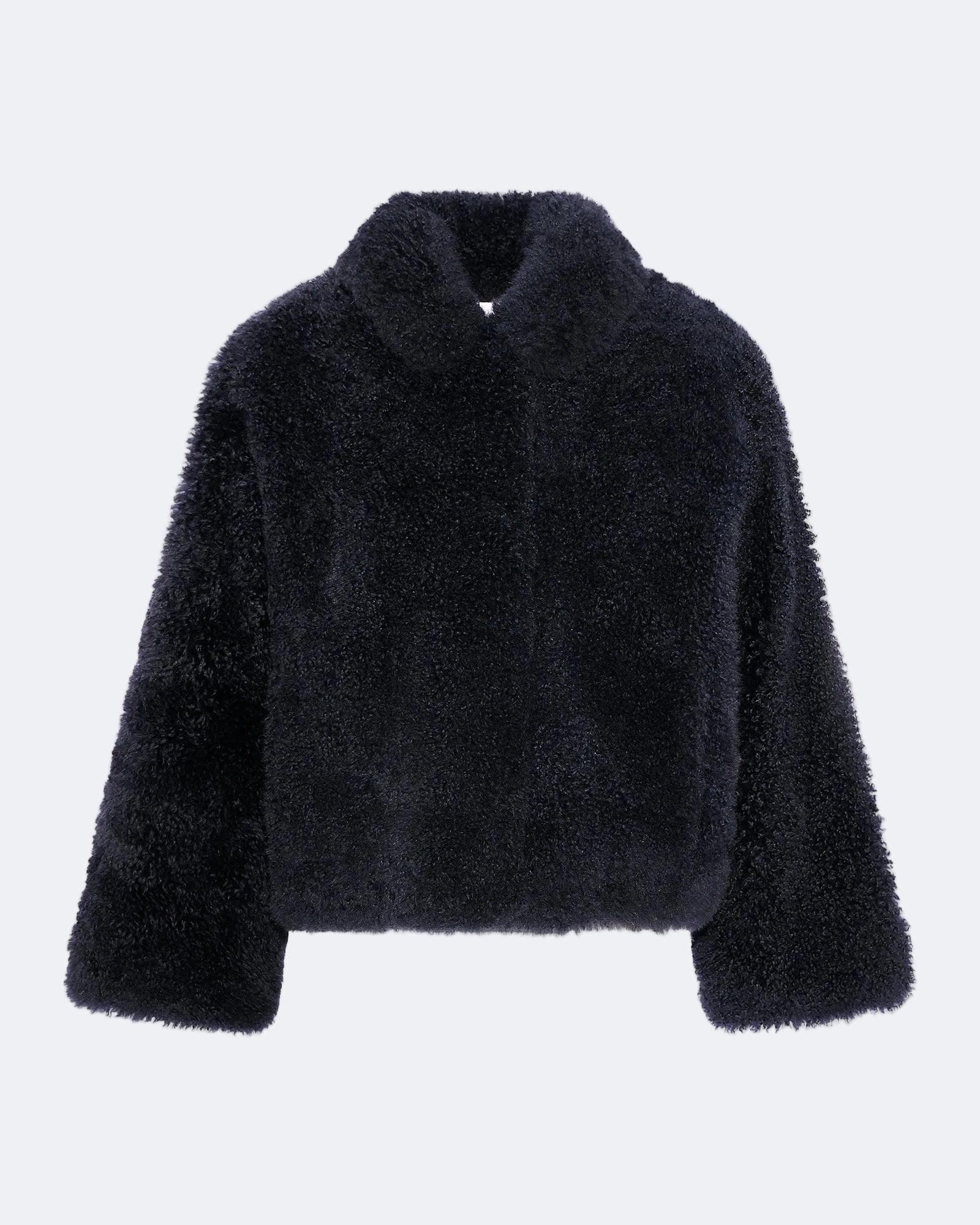 Cashmere-blend and lambskin peacoat jacket -Summer sale - Yves Salomon