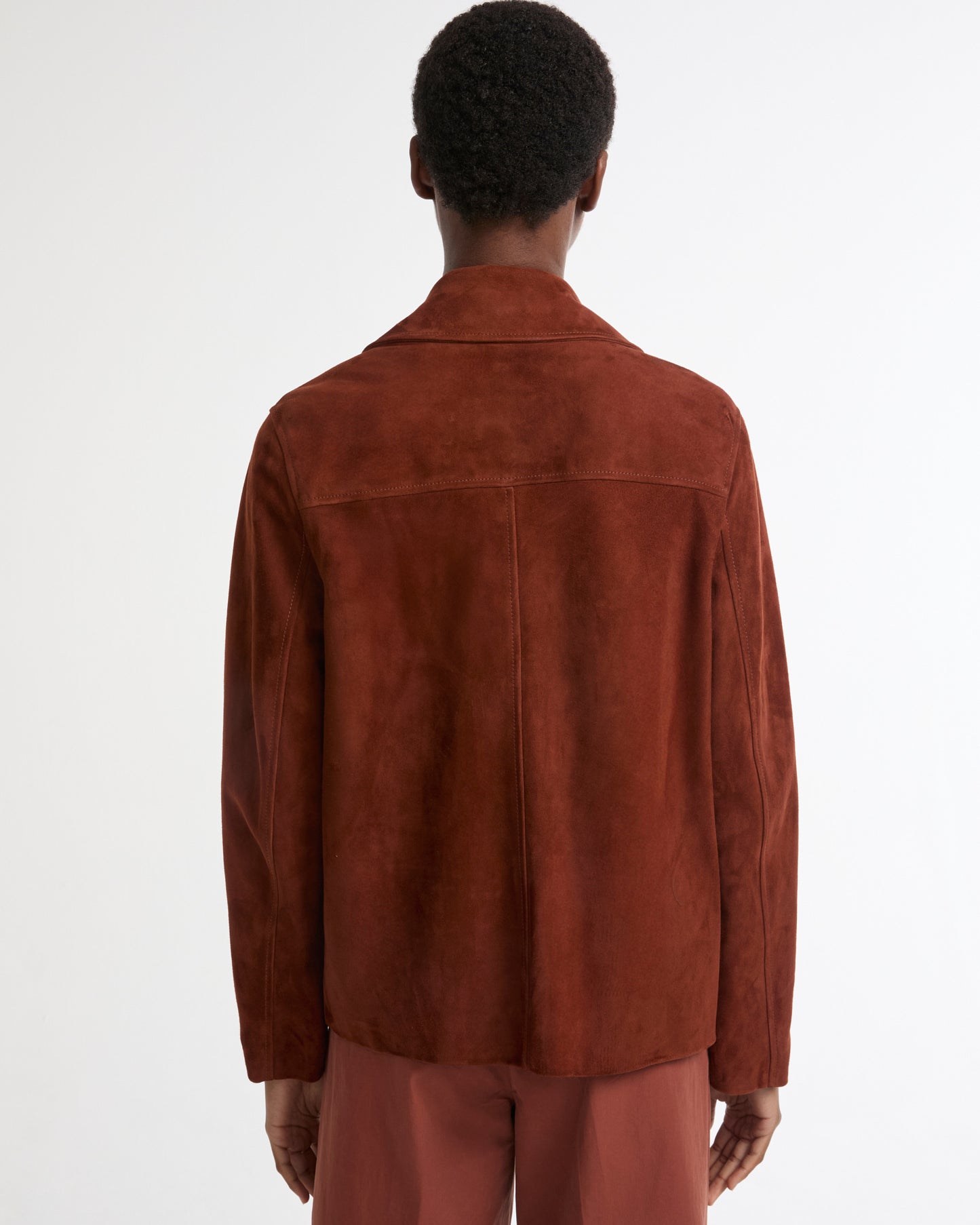 Double-sided lambskin jacket