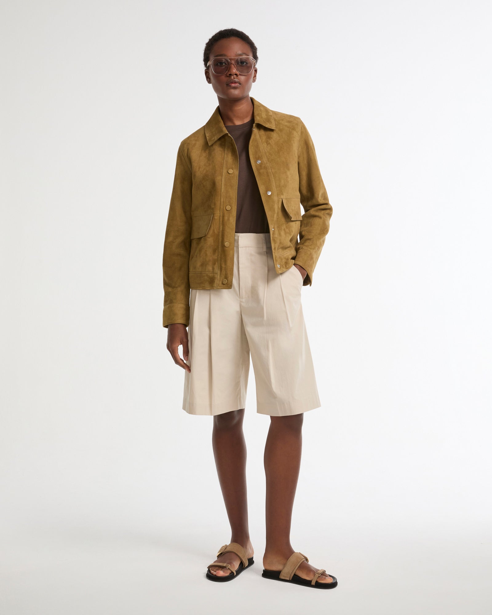 Women's Suede - Yves Salomon – Yves Salomon US