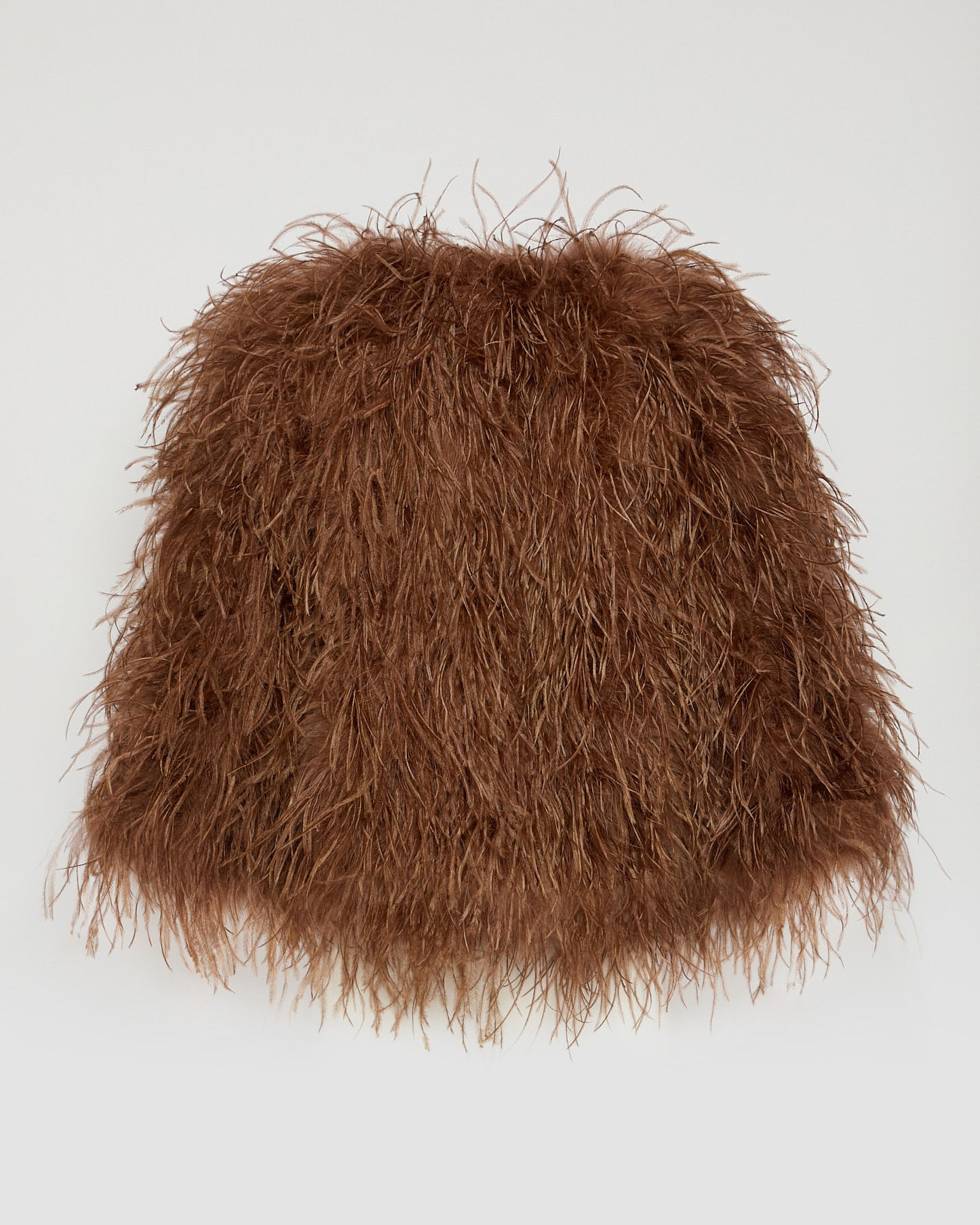 Short Ostrich Feather Jacket