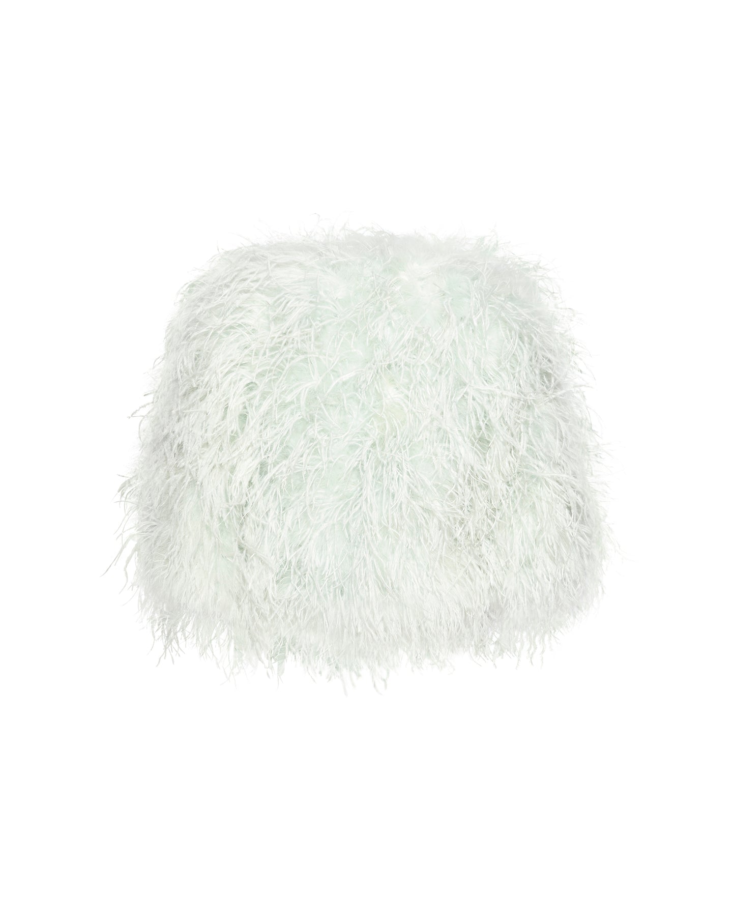 Short Ostrich Feather Jacket