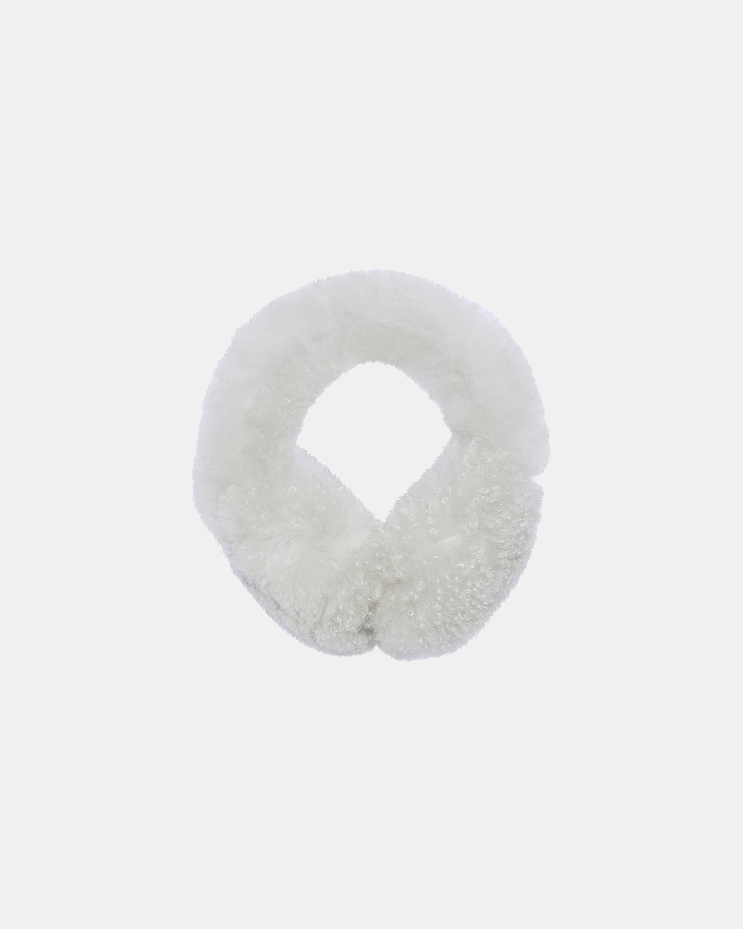 Cashmere lambskin shearling earmuffs - Yves Salomon