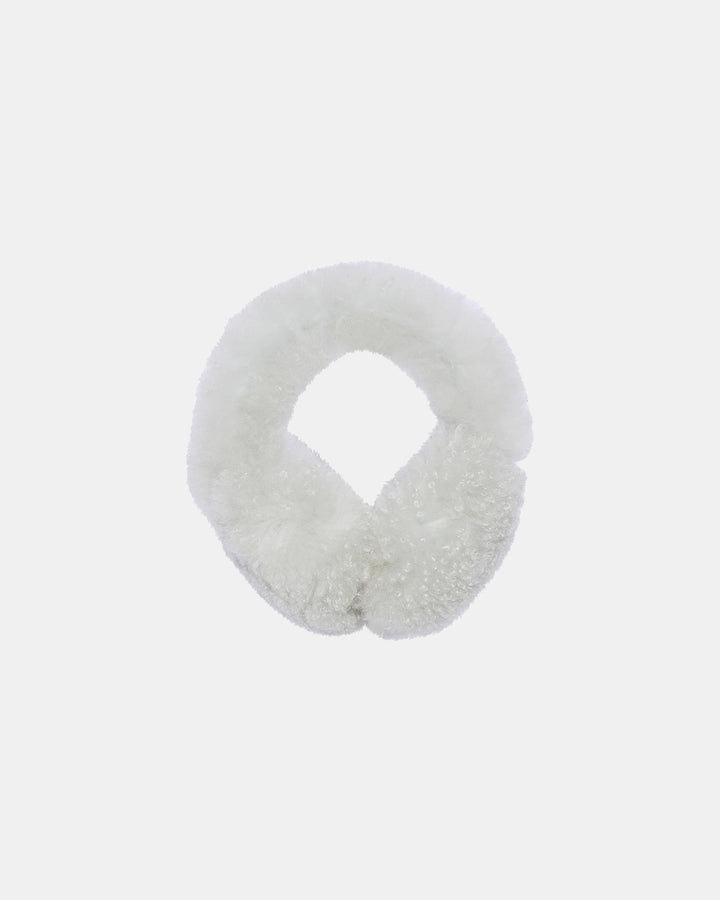Cashmere lambskin shearling earmuffs - Yves Salomon