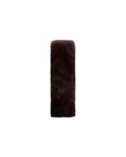 Mink fur and leather headband