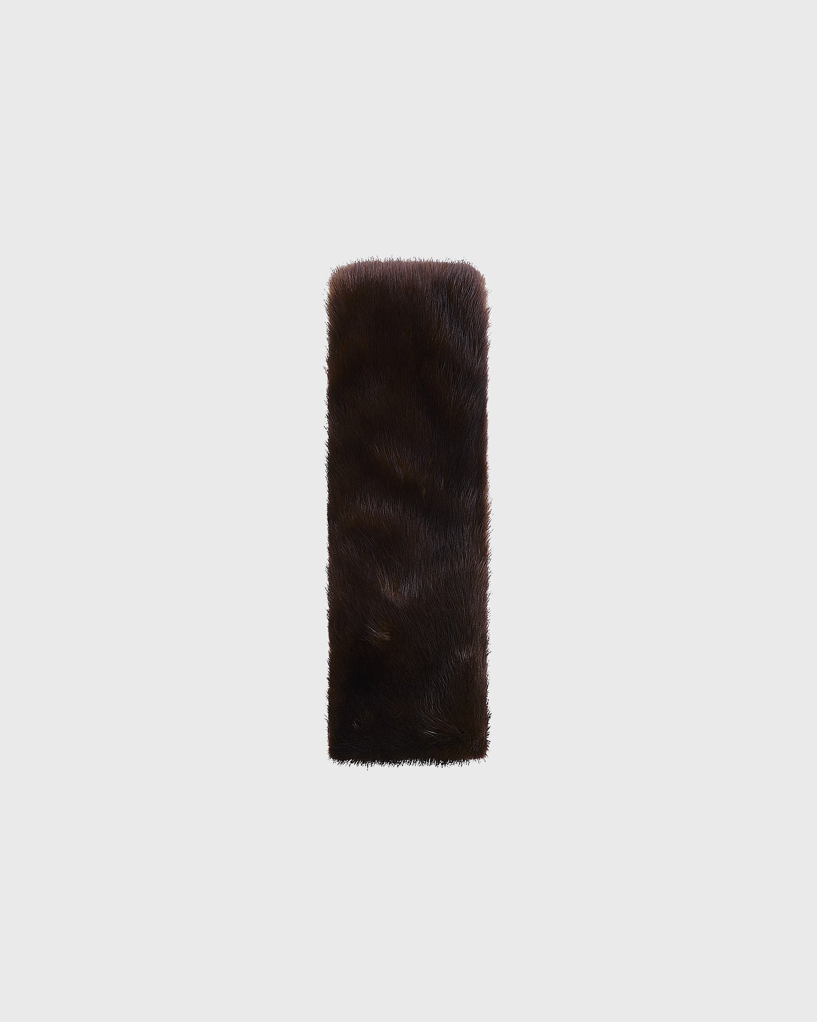 Mink fur and leather headband - Yves Salomon