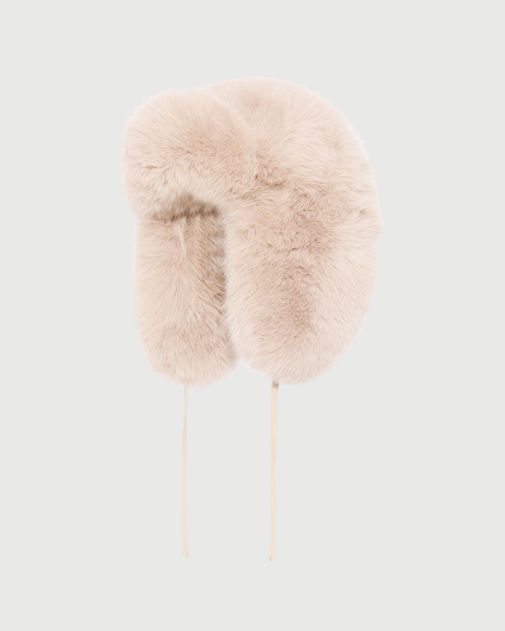 Fox fur ushanka hat - Yves Salomon - New Fall Winter Collection