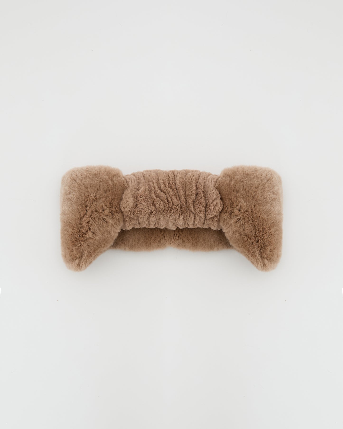 Rex rabbit fur headband
